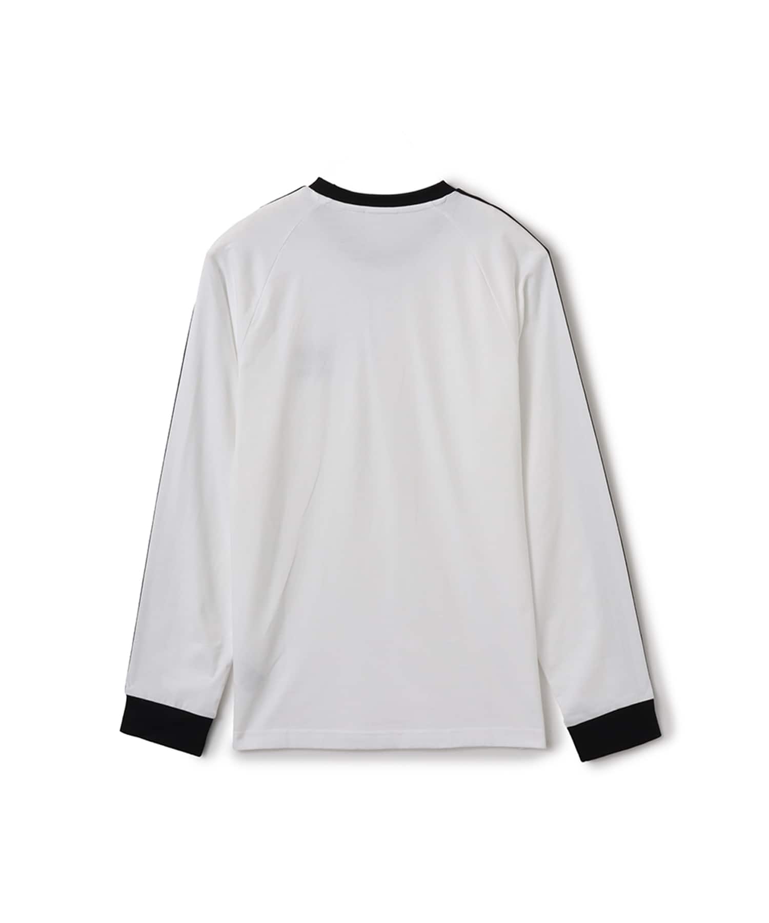 adidas ADICOLOR CLASSICS 3-STRIPES LONGSLEEVE T-SHIRT ホワイトの画像