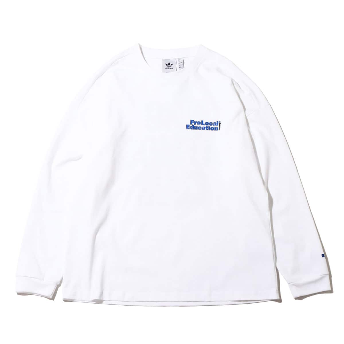 adidas atmos Local Education L/S TEE FROCLUB WHITE 23SS-S