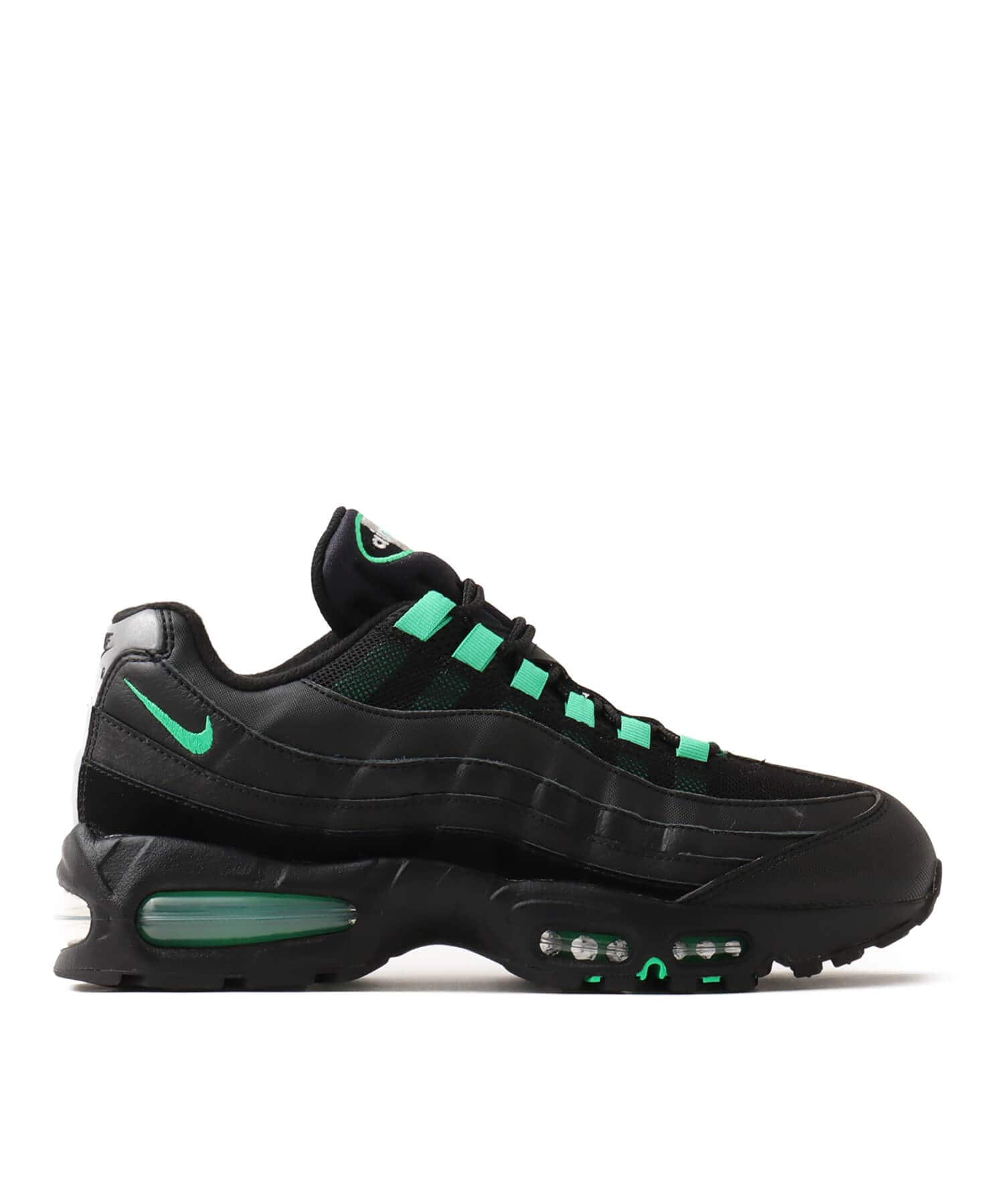 NIKE AIR MAX 95 OG BLACK/GREEN SHOCK-BLACK-PEARL GREYの画像