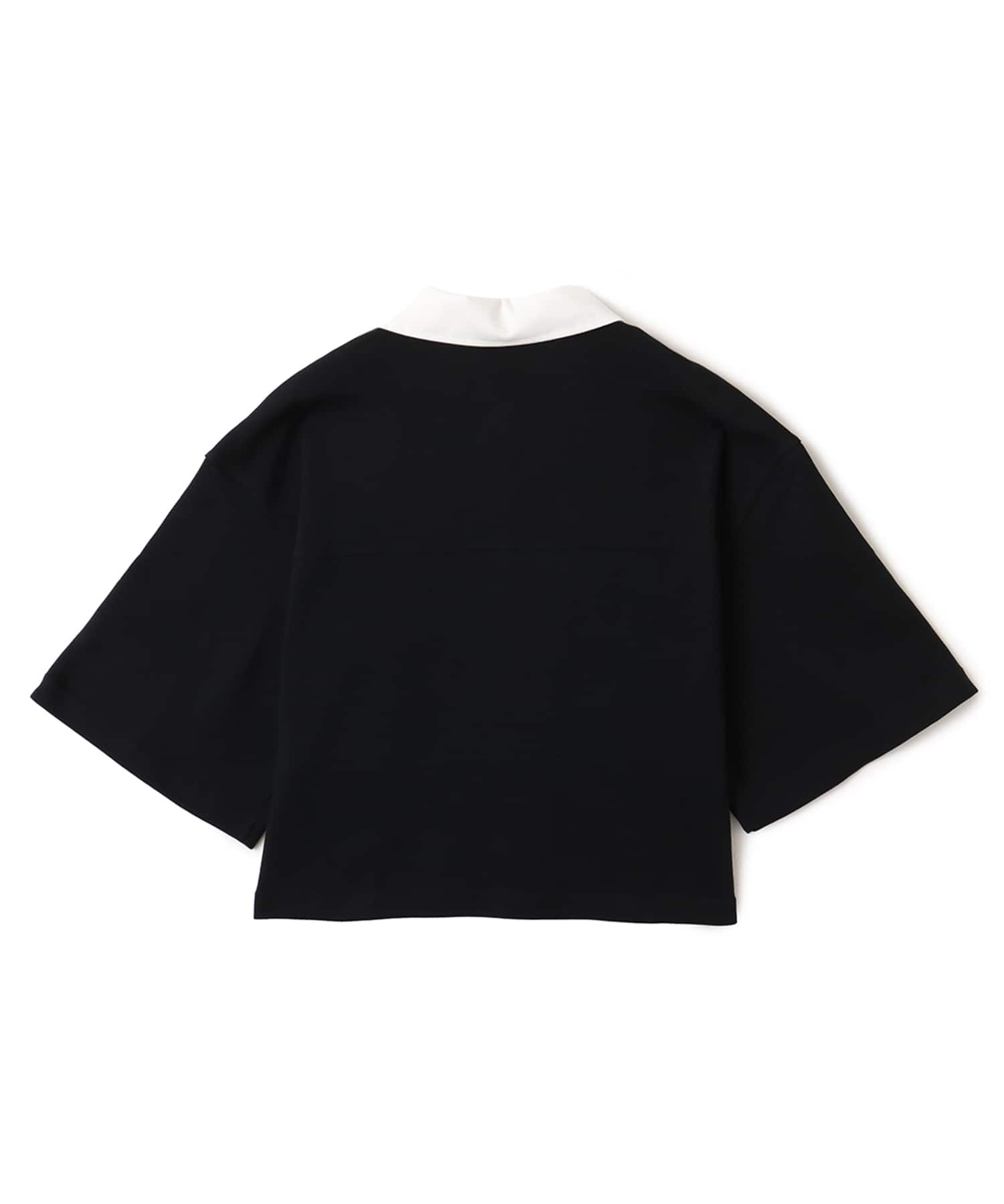 NIKE AS W NSW STREET SS POLO TOP BLACK/BLACK/WHITE/WHITEの画像