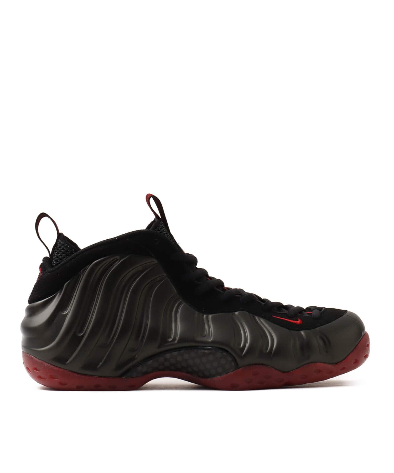 NIKE AIR FOAMPOSITE ONE BLACK/VARSITY REDの画像