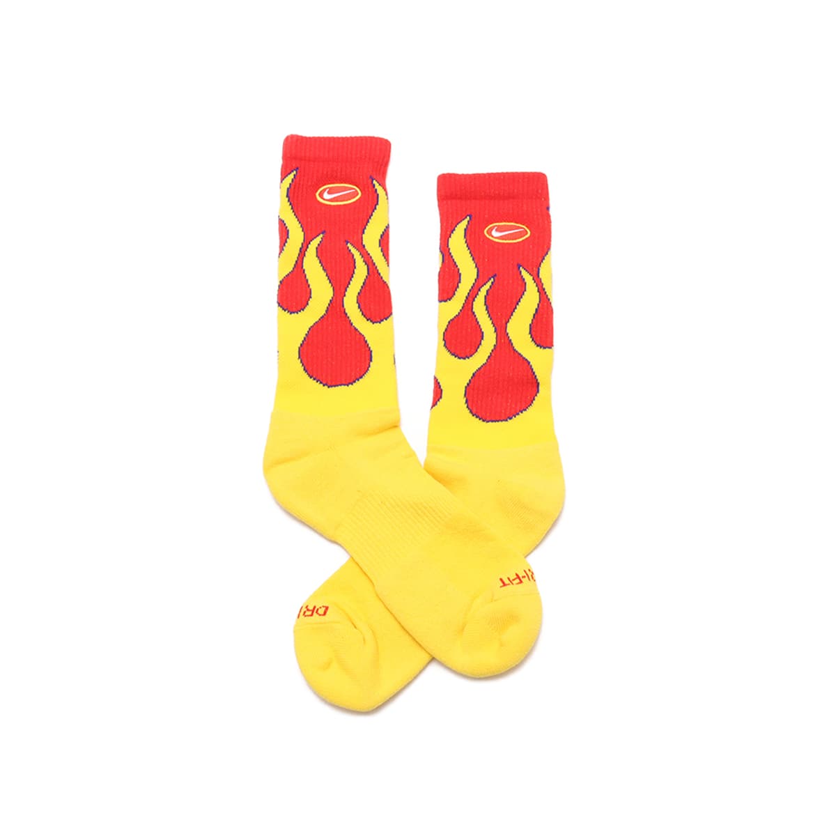 NIKE U NK ED PL CSH CRW FLMS 1P-144 UNIVERSITY RED/TOUR YELLOW/WHITEの画像