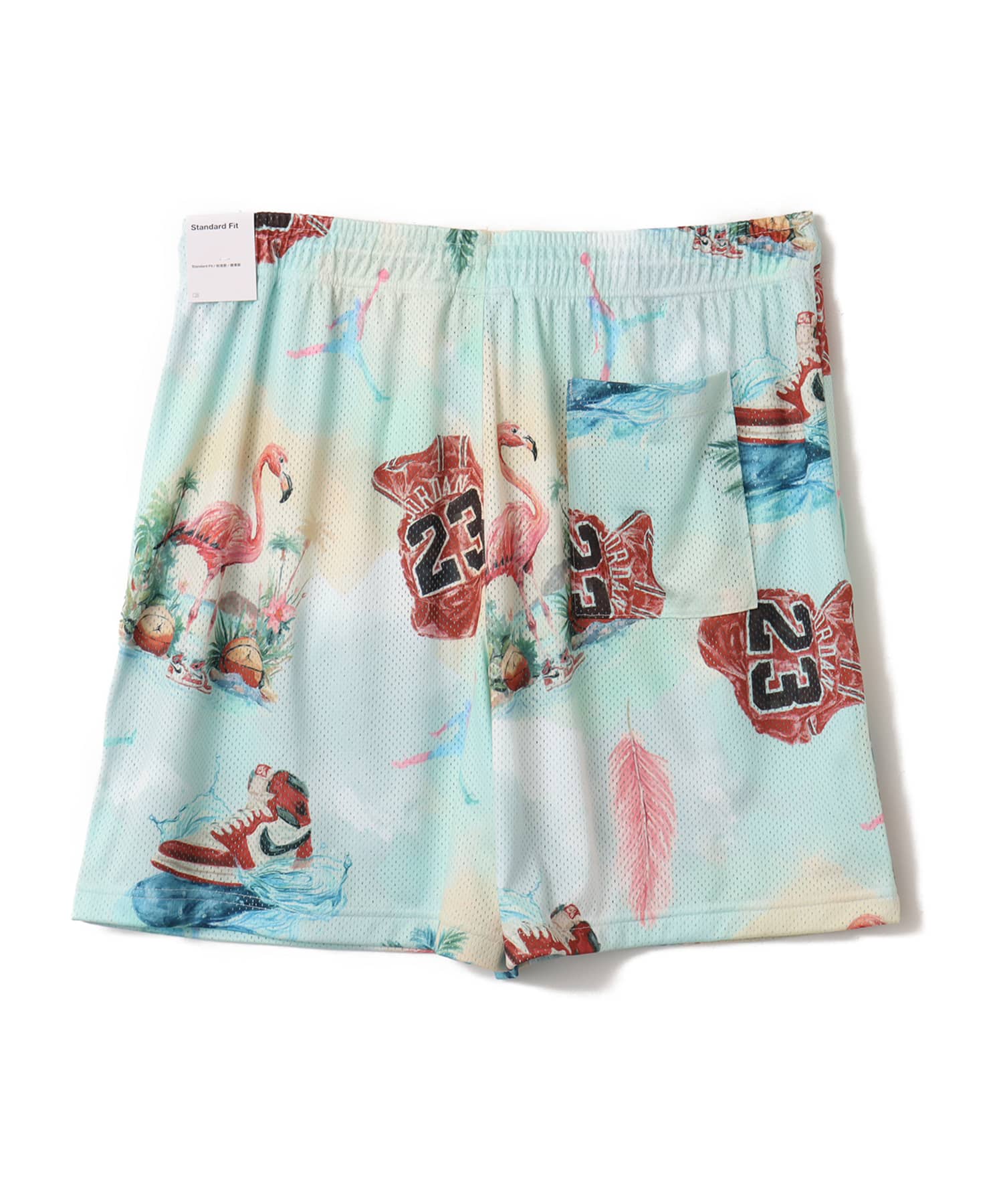 JORDAN BRAND M J ESS SMR PK AOP MSH SHORT SAIL/GLACIER BLUEの画像