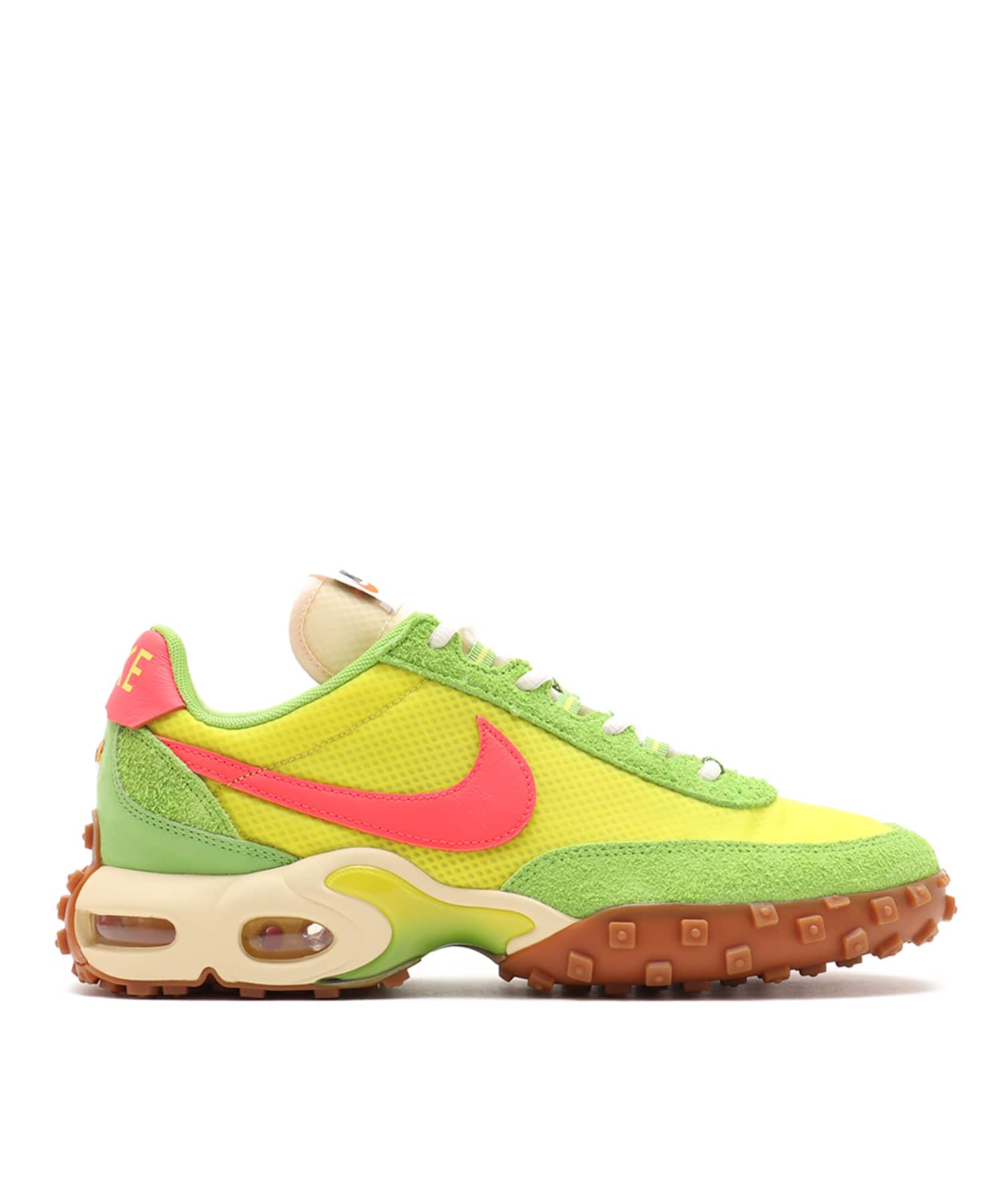 NIKE AIR MAX WAFFLE SP 2 ELECTROLIME/FLASH CRIMSON-GUM MED BROWNの画像