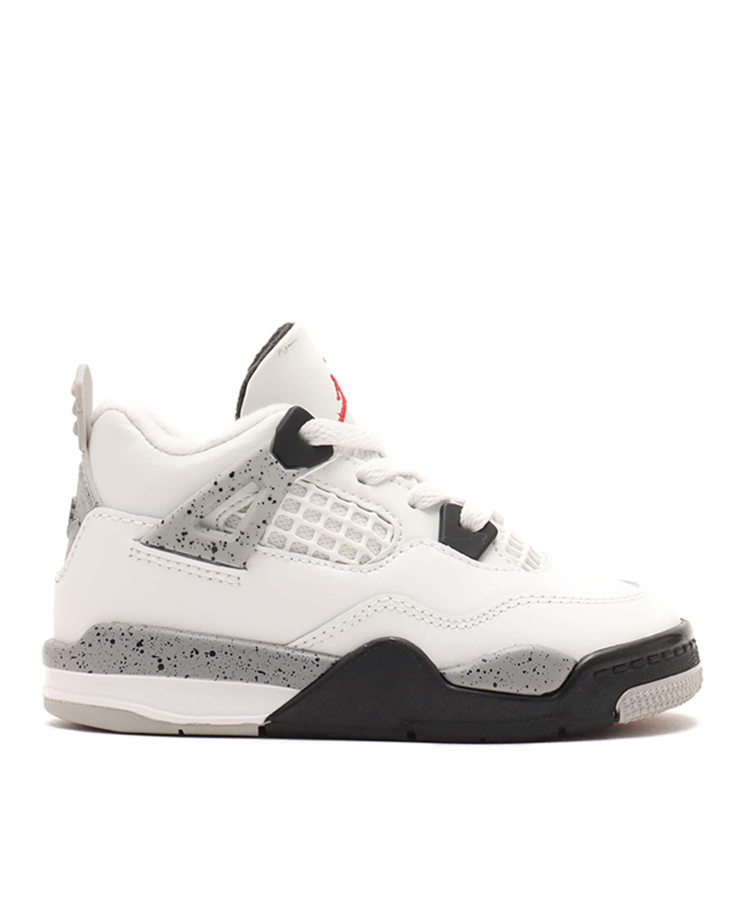 JORDAN BRAND JORDAN 4 RETRO OG (TD) SUMMIT WHITE/FIRE RED-CEMENT GREY-BLACKの画像