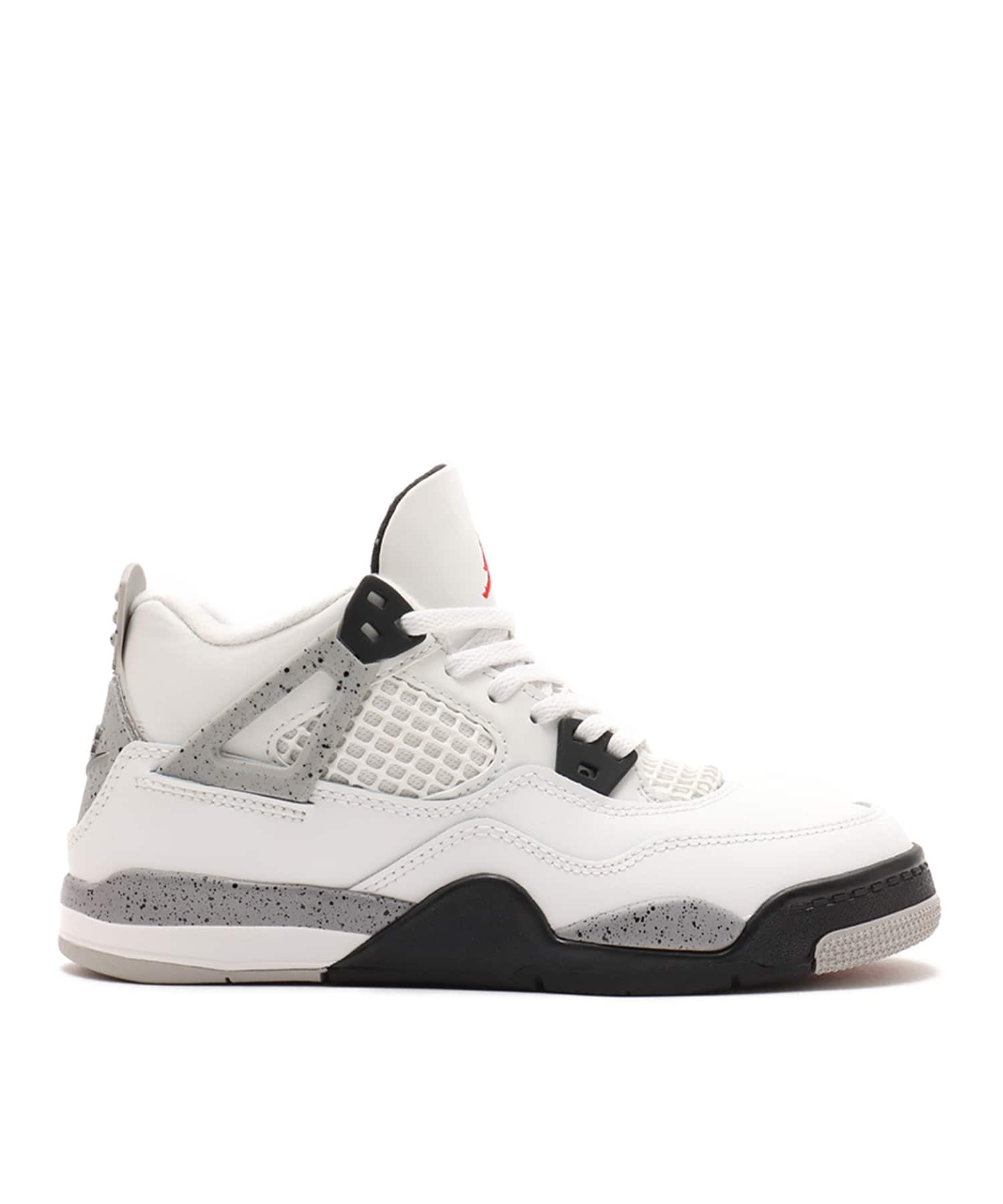 JORDAN BRAND JORDAN 4 RETRO OG (PS) SUMMIT WHITE/FIRE RED-CEMENT GREY-BLACKの画像