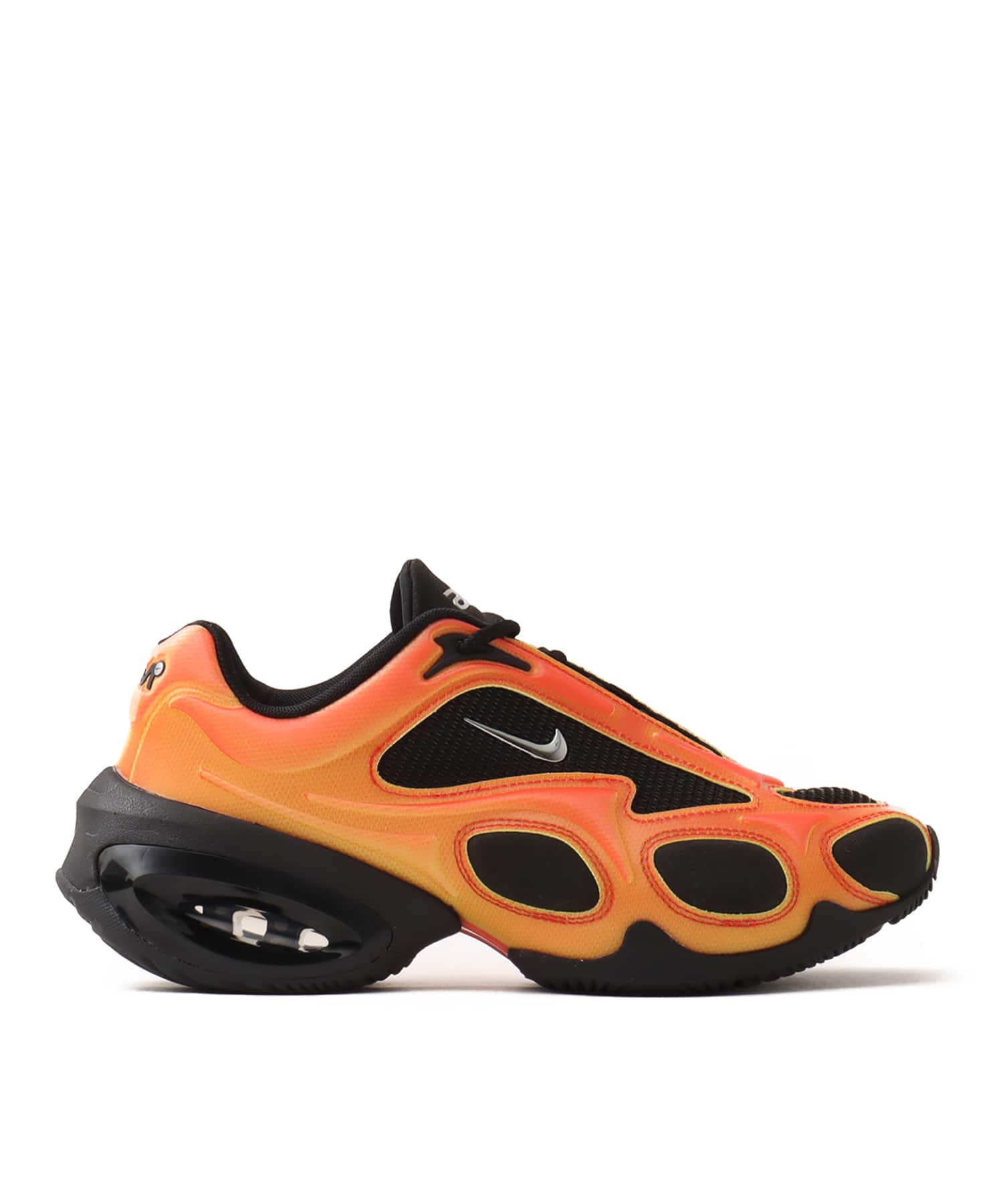 NIKE WMNS AIR MAX MUSE SE - 2 BLACK/METALLIC SILVER-BRIGHT CRIMSONの画像