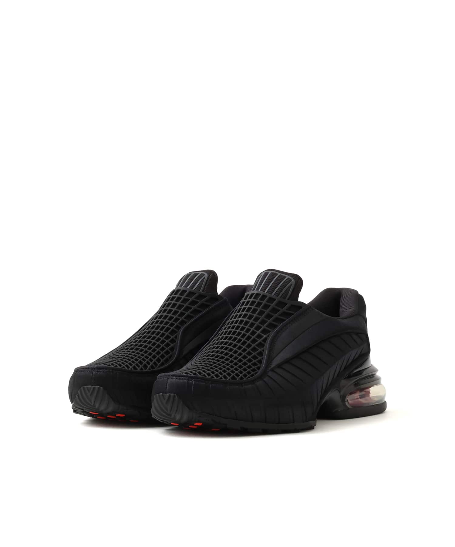 NIKE W AIR MAX DOLCE BLACK/SPORT RED-BLACKの画像