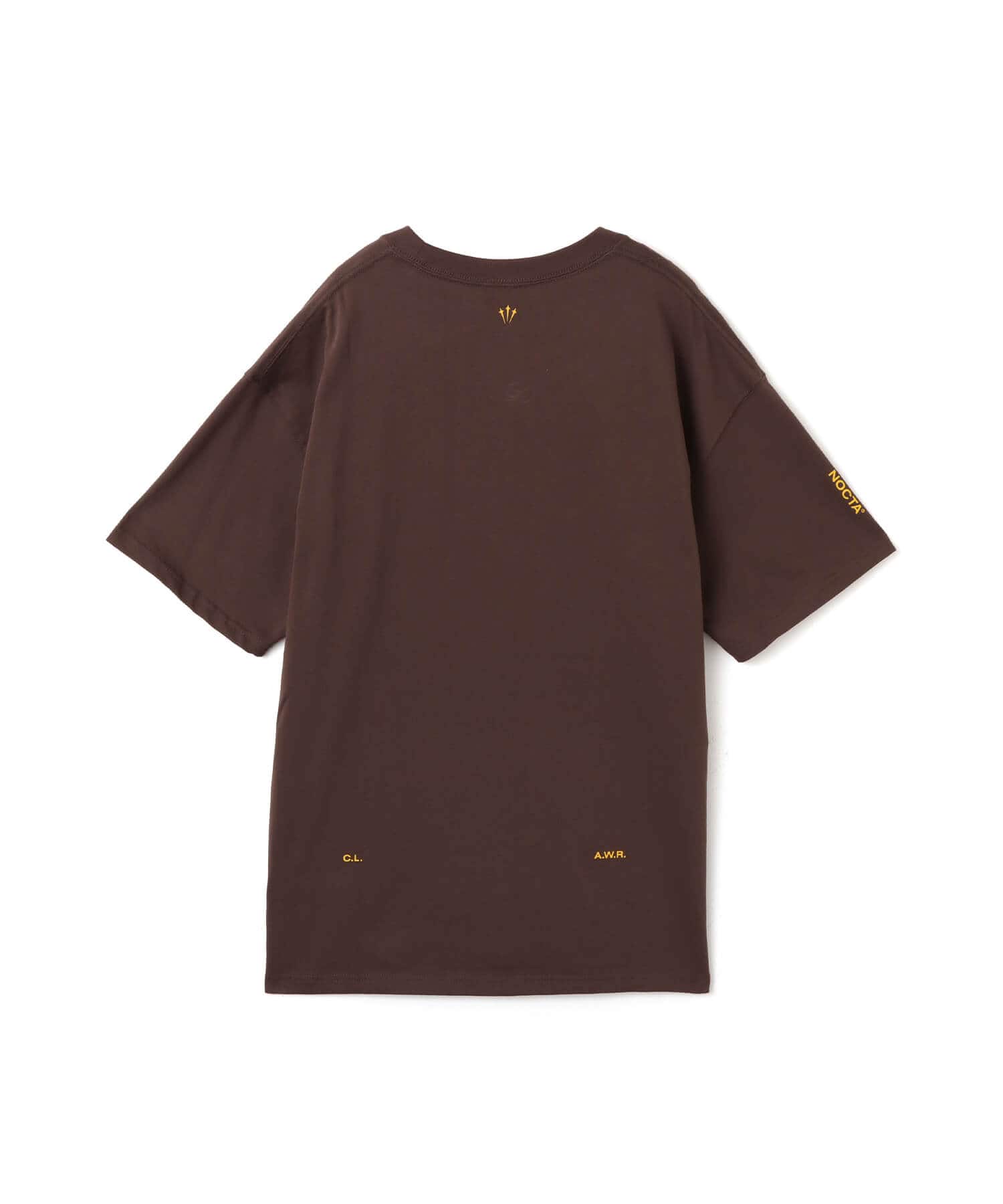 NIKE AS M NRG NOCTA CS TEE SS BAROQUE BROWN/YELLOW OCHREの画像