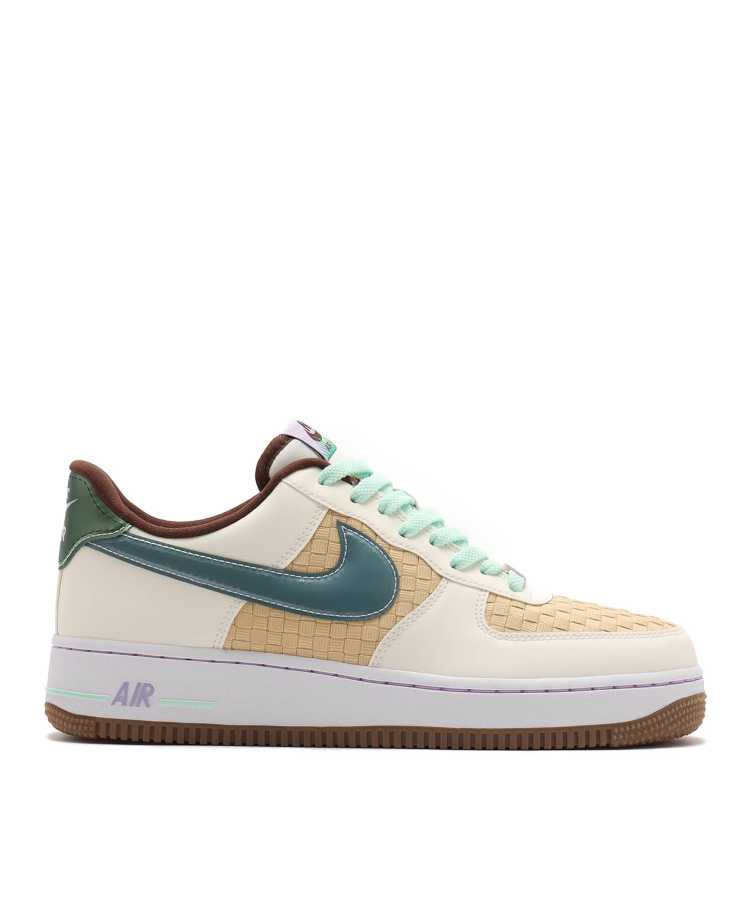 NIKE AIR FORCE 1 RETRO QS SUMMIT WHITE/GLACIER BLUE-MINT