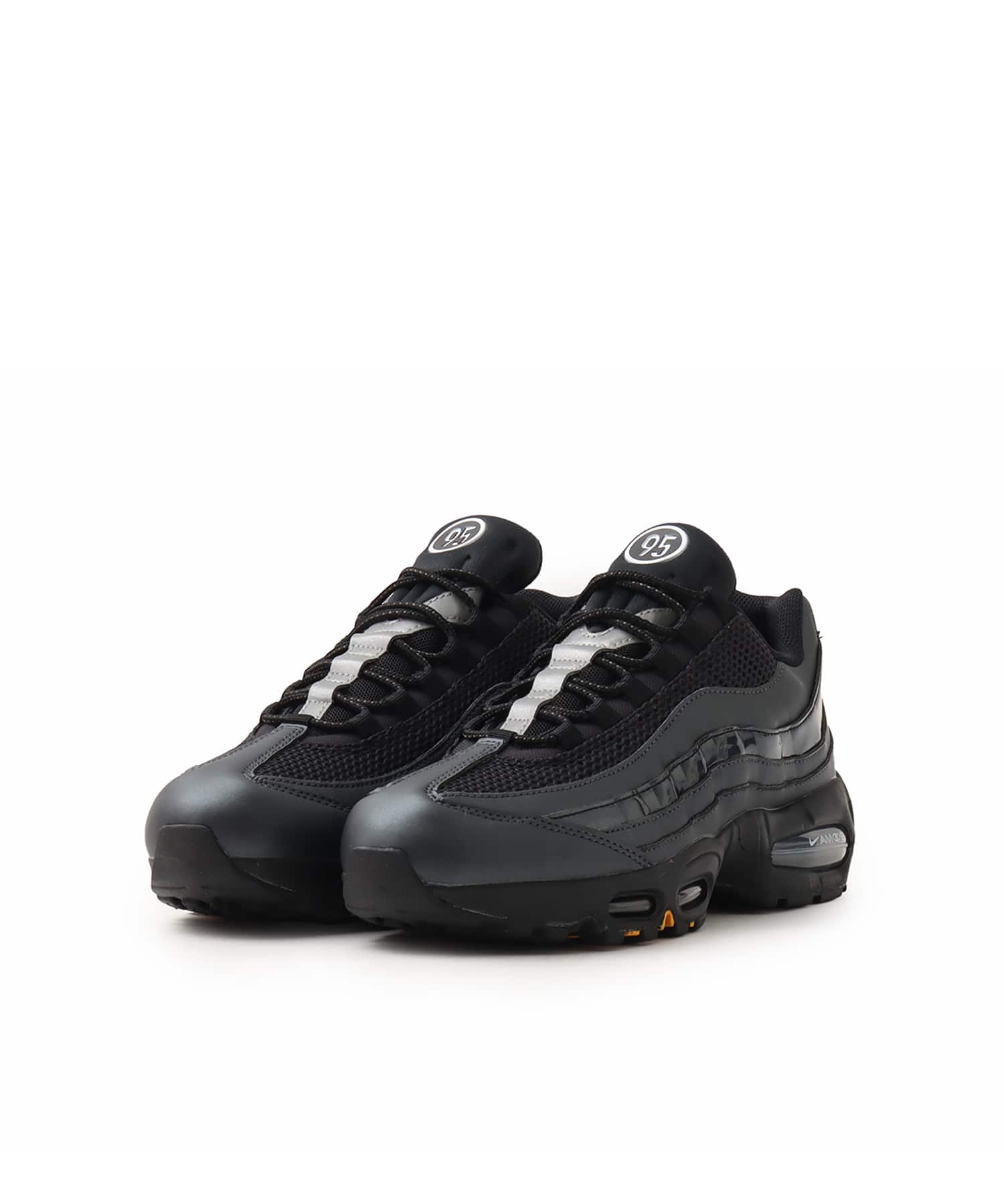NIKE AIR MAX 95 BIG BUBBLE SE BLACK/WHITE-UNIVERSITY GOLDの画像