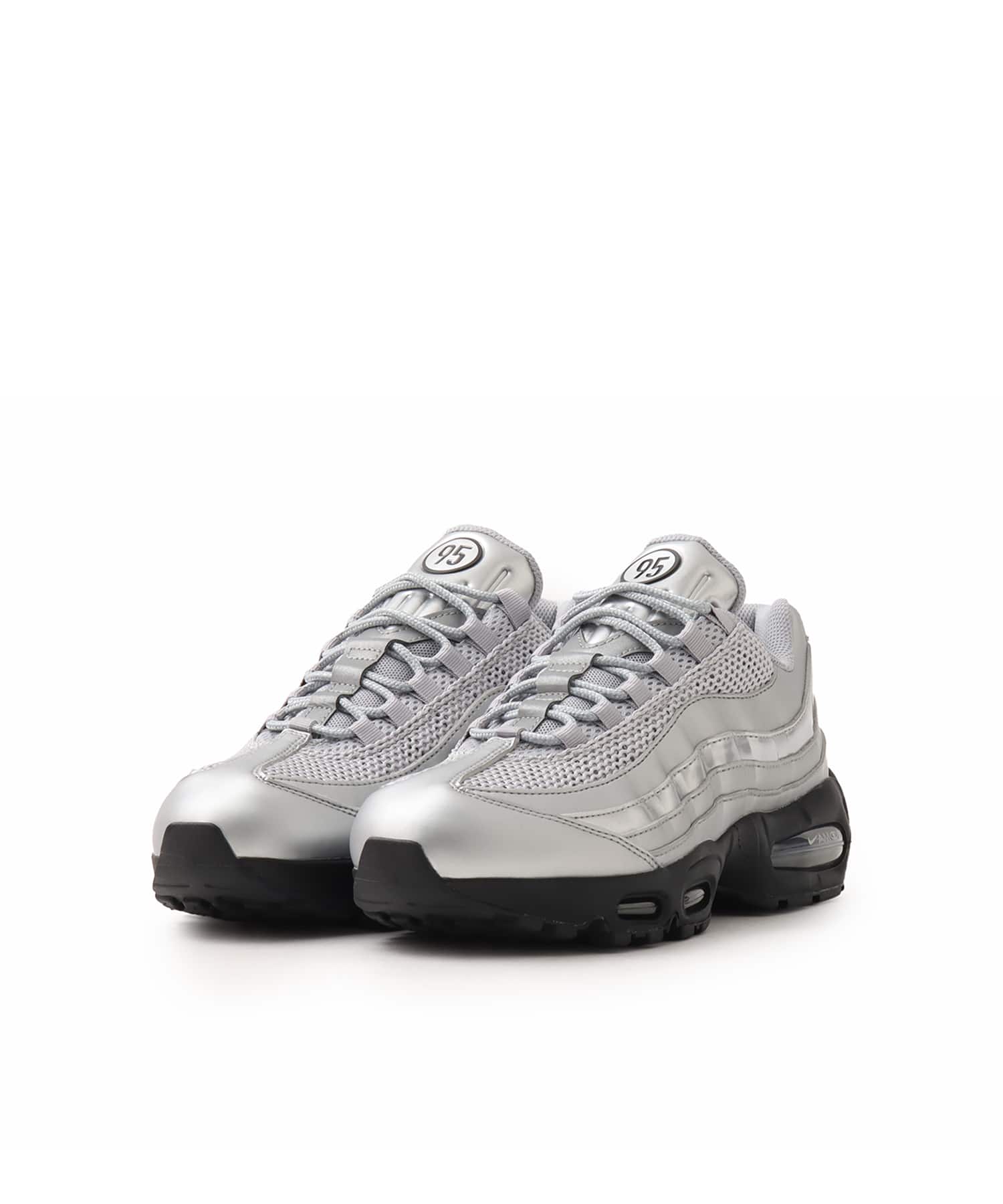 NIKE AIR MAX 95 BIG BUBBLE SE METALLIC SILVER/BLACK-BLACKの画像