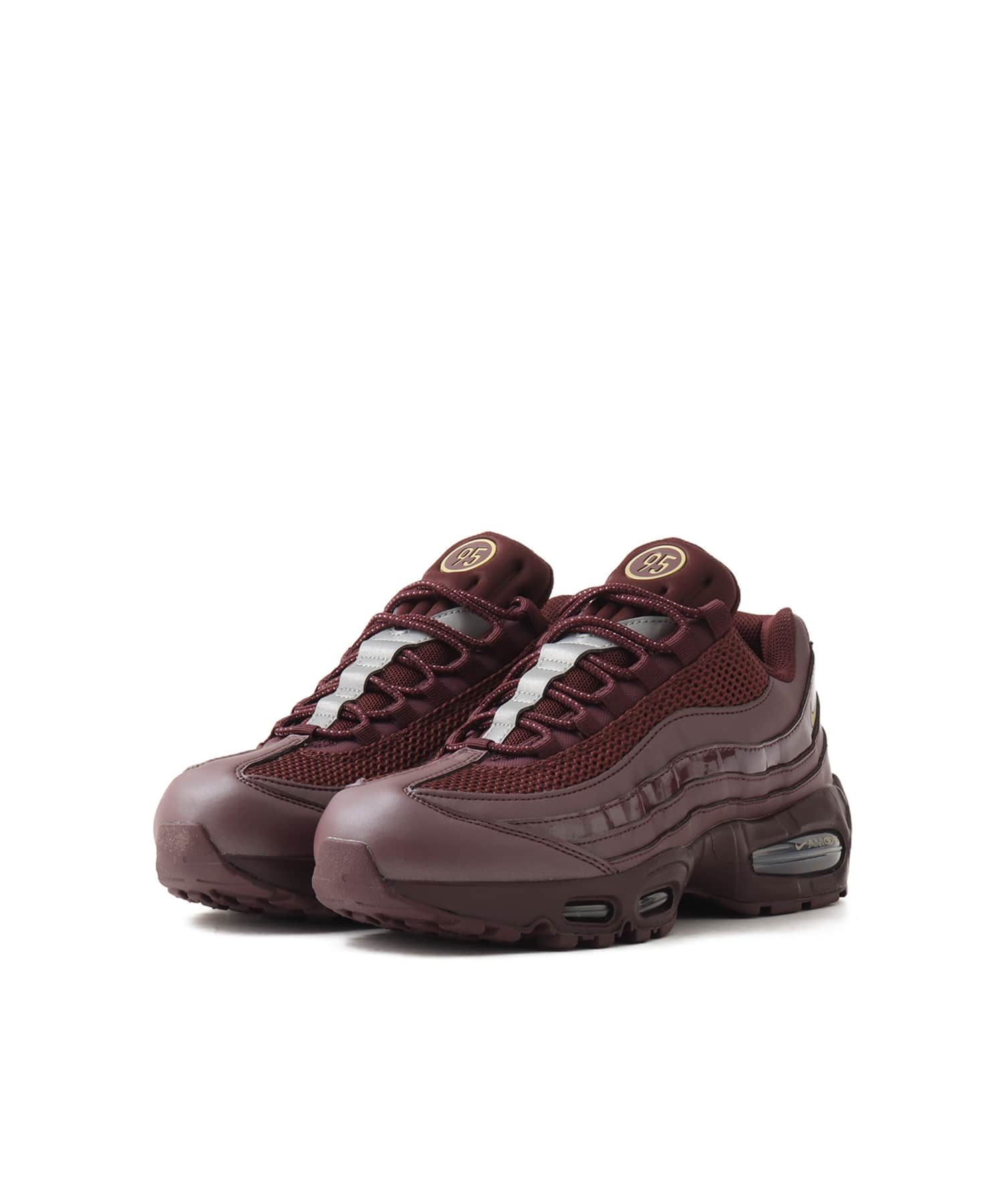 NIKE AIR MAX 95 BIG BUBBLE SE BURGUNDY CRUSH/METALLIC GOLD-BLACKの画像