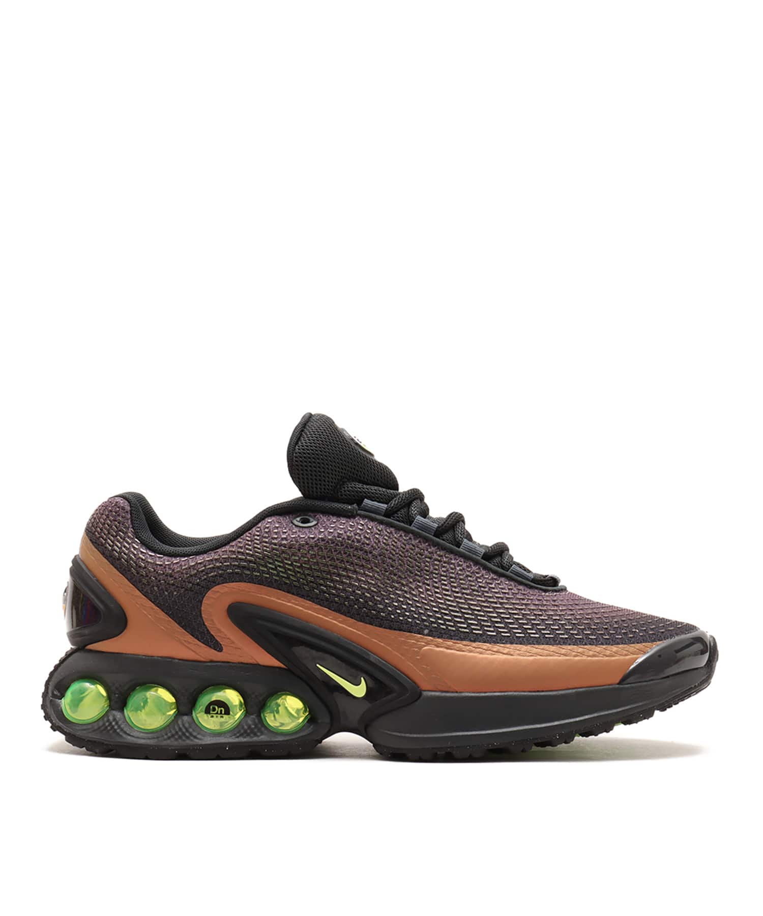 NIKE AIR MAX DN OFF NOIR/LT LEMON TWIST-LT BRITISH TANの画像