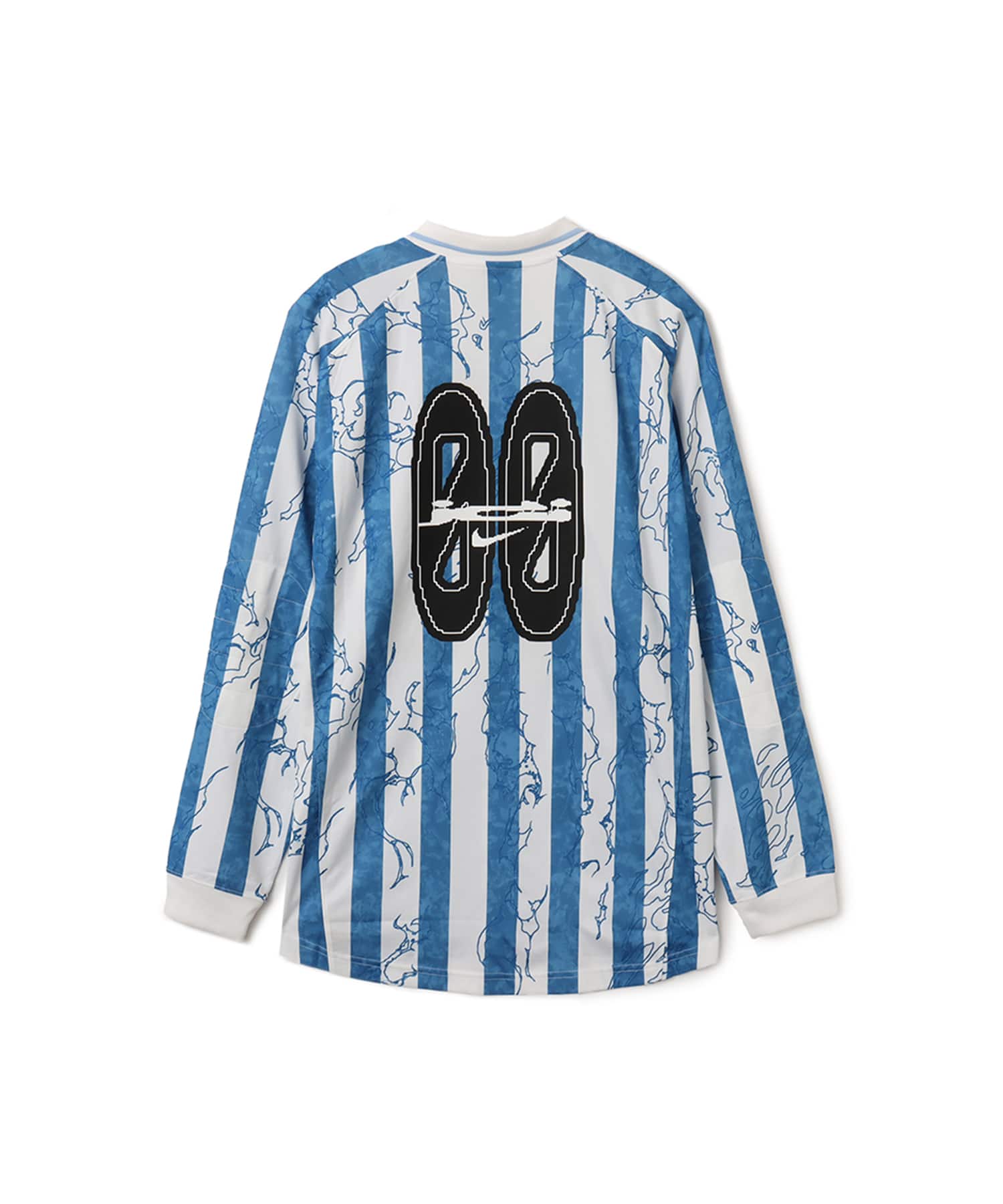 NIKE M NIKE AIR LS JERSEY VCTRY PSYCHIC BLUE/LT ARMORY BLUE/WHITEの画像