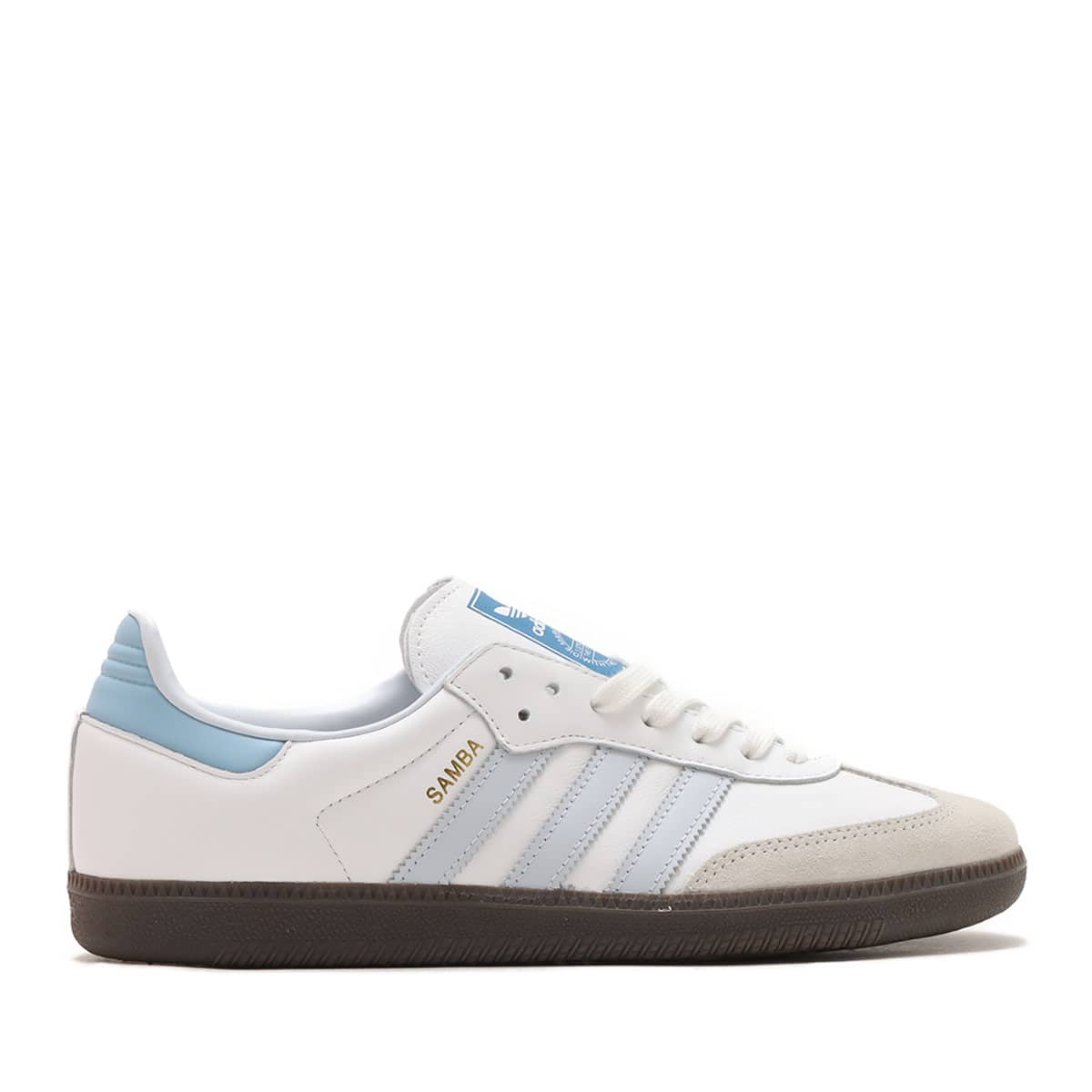 アディダス】adidas SAMBA OG COREWHITE/HBLUE - スニーカー