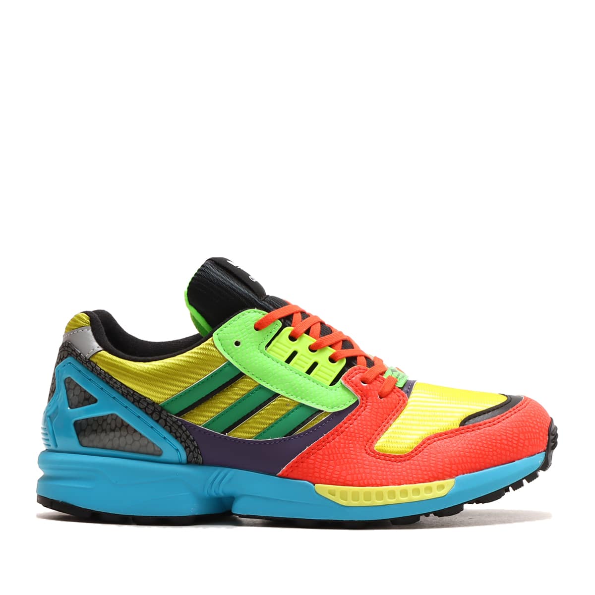 adidas Originals ZX8000 atmos “MASH UP” YELLOW/GREEN/TECH PURPLE 23SS-S