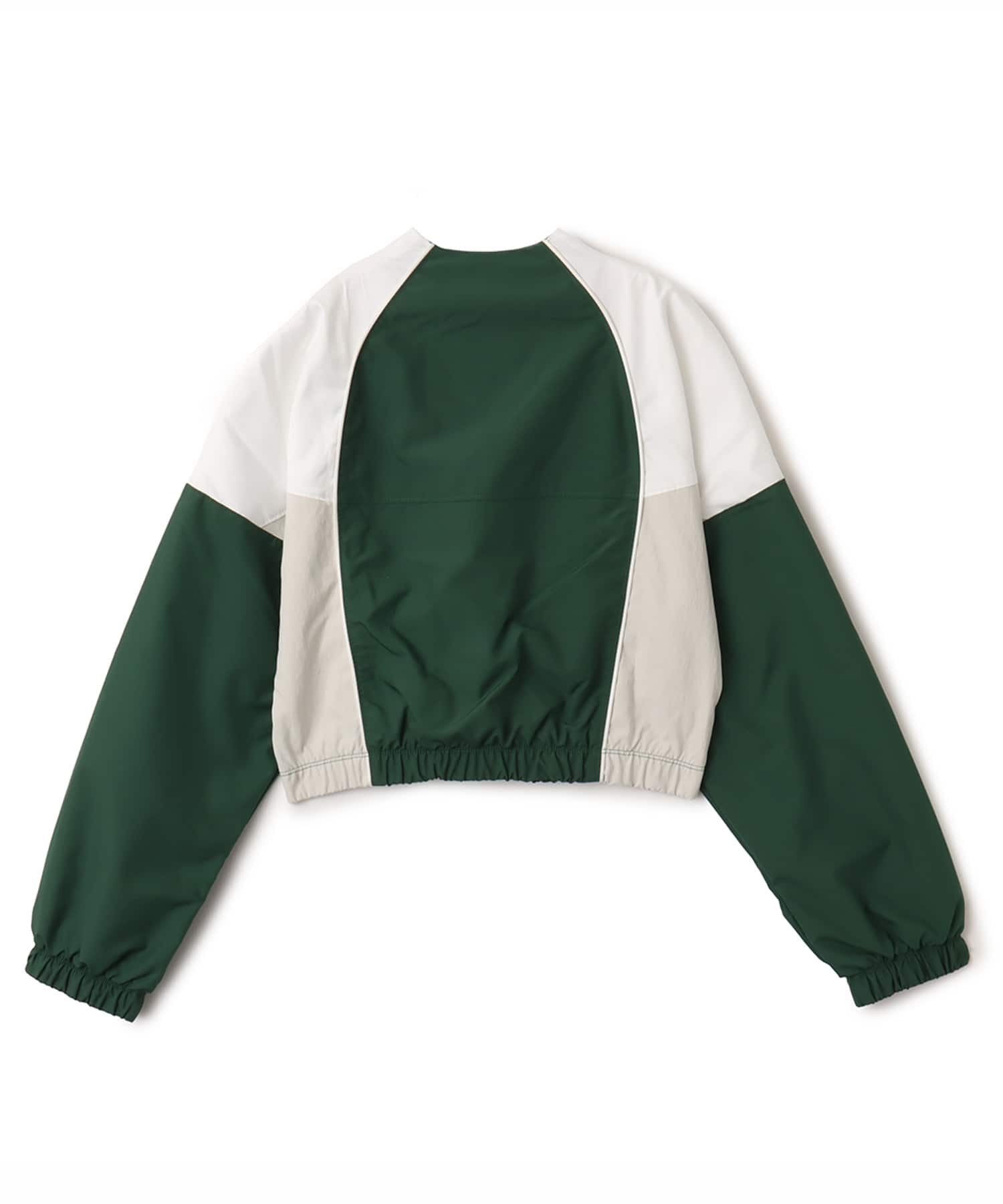 NIKE AS W NSW SHRUNKEN TRK JKT MOD GREENの画像