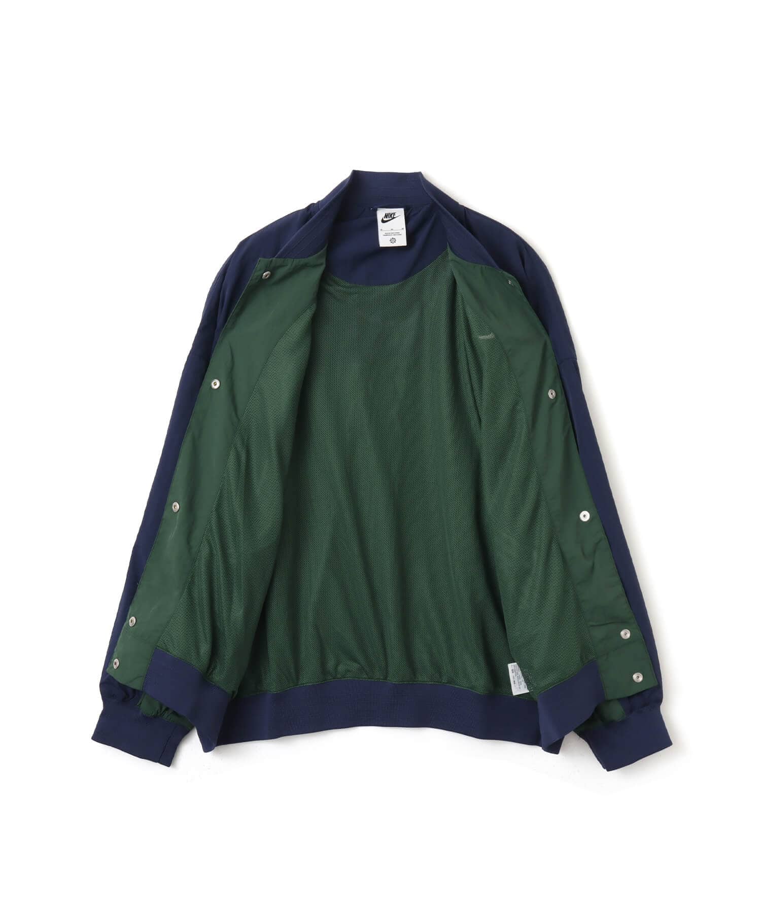 NIKE AS W NSW HBR VARSITY JKT GREENの画像