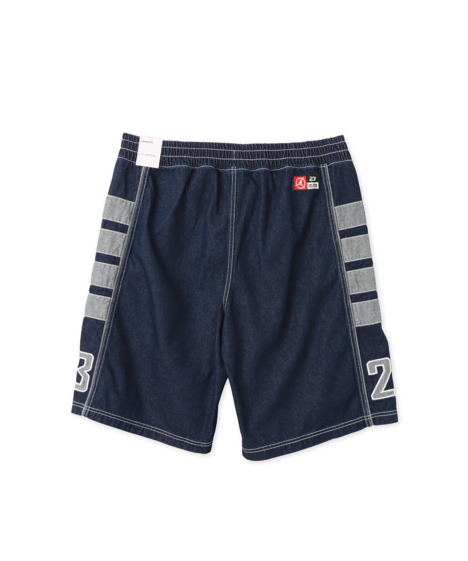 JORDAN BRAND M J FLT CLB BAGGY SHORT BLUE GREY/(WHITE)の画像