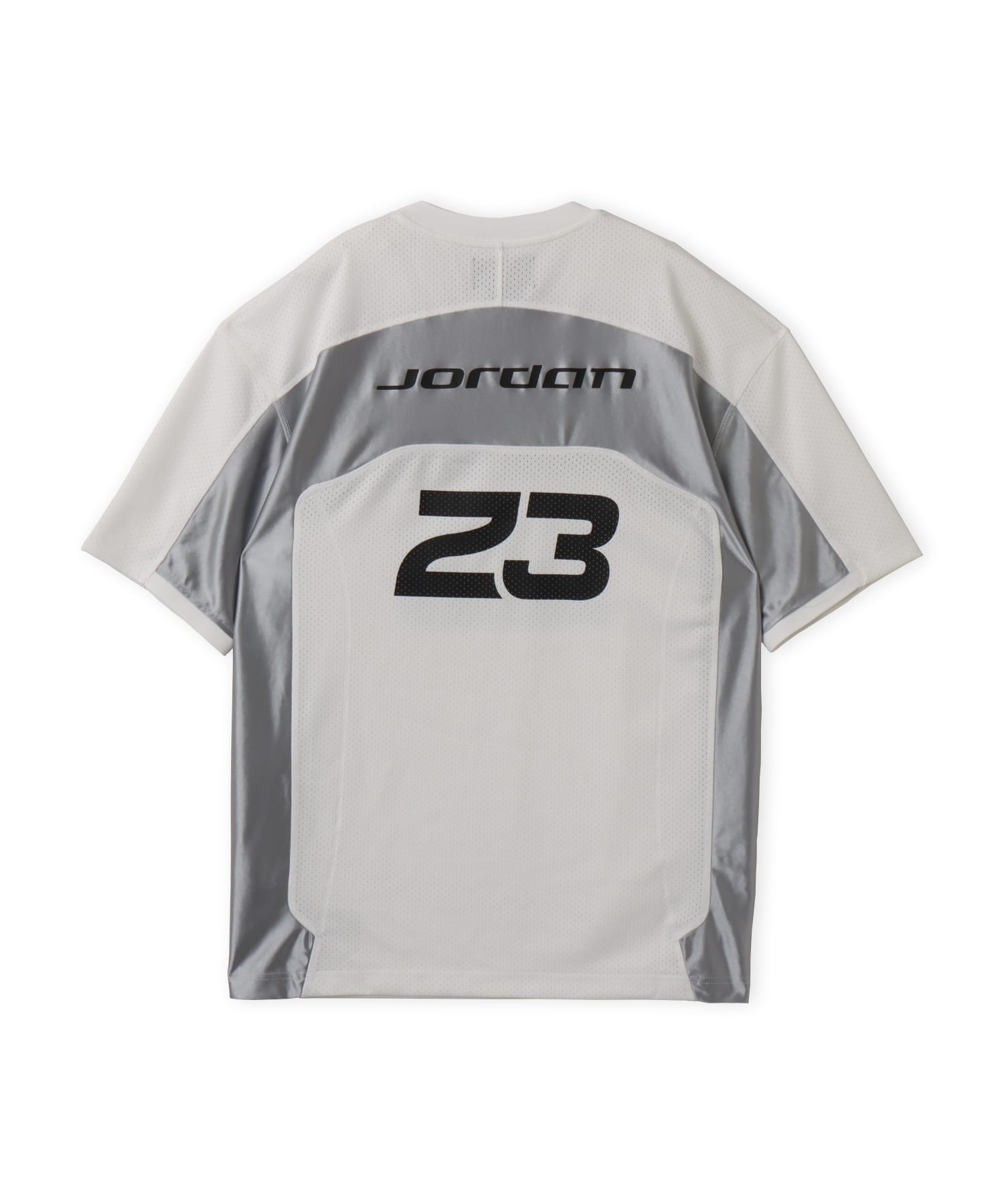 JORDAN BRAND M J FLT JERSEY SS TOP WHITE/LT SMOKE GREY/(BLACK)の画像