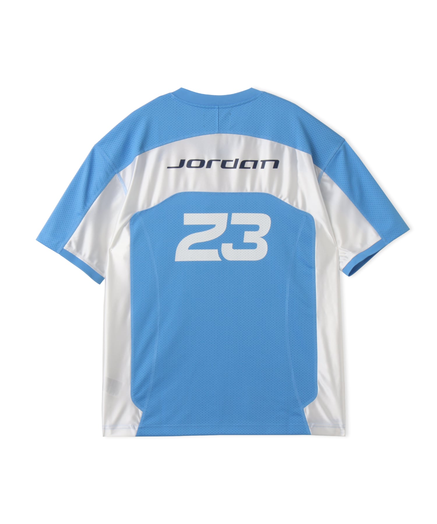 JORDAN BRAND M J FLT JERSEY SS TOP UNIVERSITY BLUE/WHITE/(MIDNIGHT NAVY)の画像