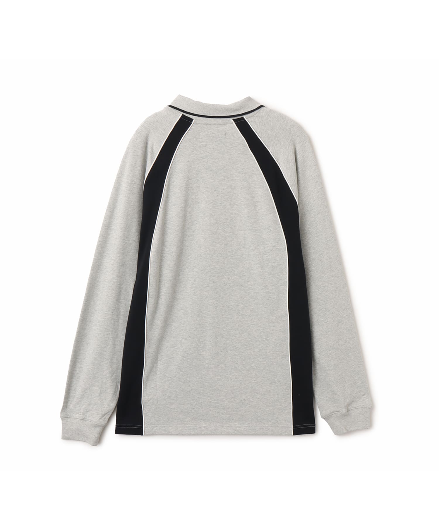 JORDAN BRAND M J FLT LS POLO JRSY GRAYの画像