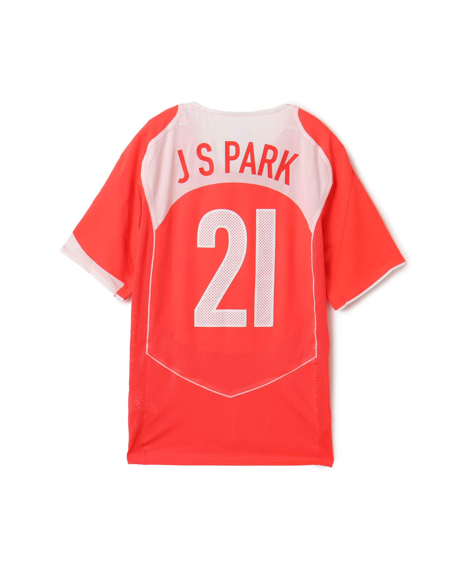 NIKE Park Ji-sung KOREA 2004 M TOTAL 90 REISSUE SS JERSEY N&N LASER CRIMSON/WHITE/WHITEの画像