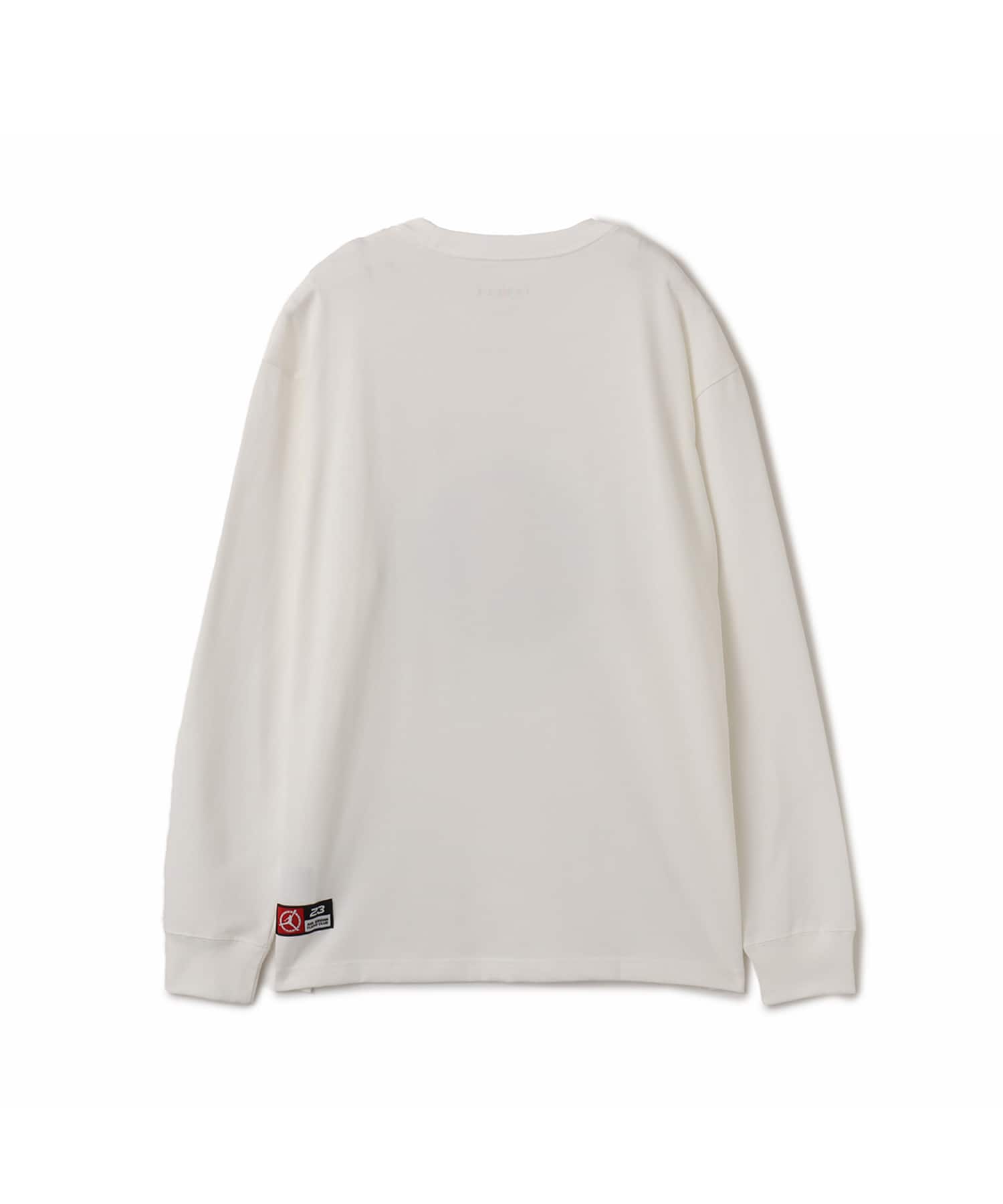 JORDAN BRAND M J FLT CLB LS CREW WHITEの画像