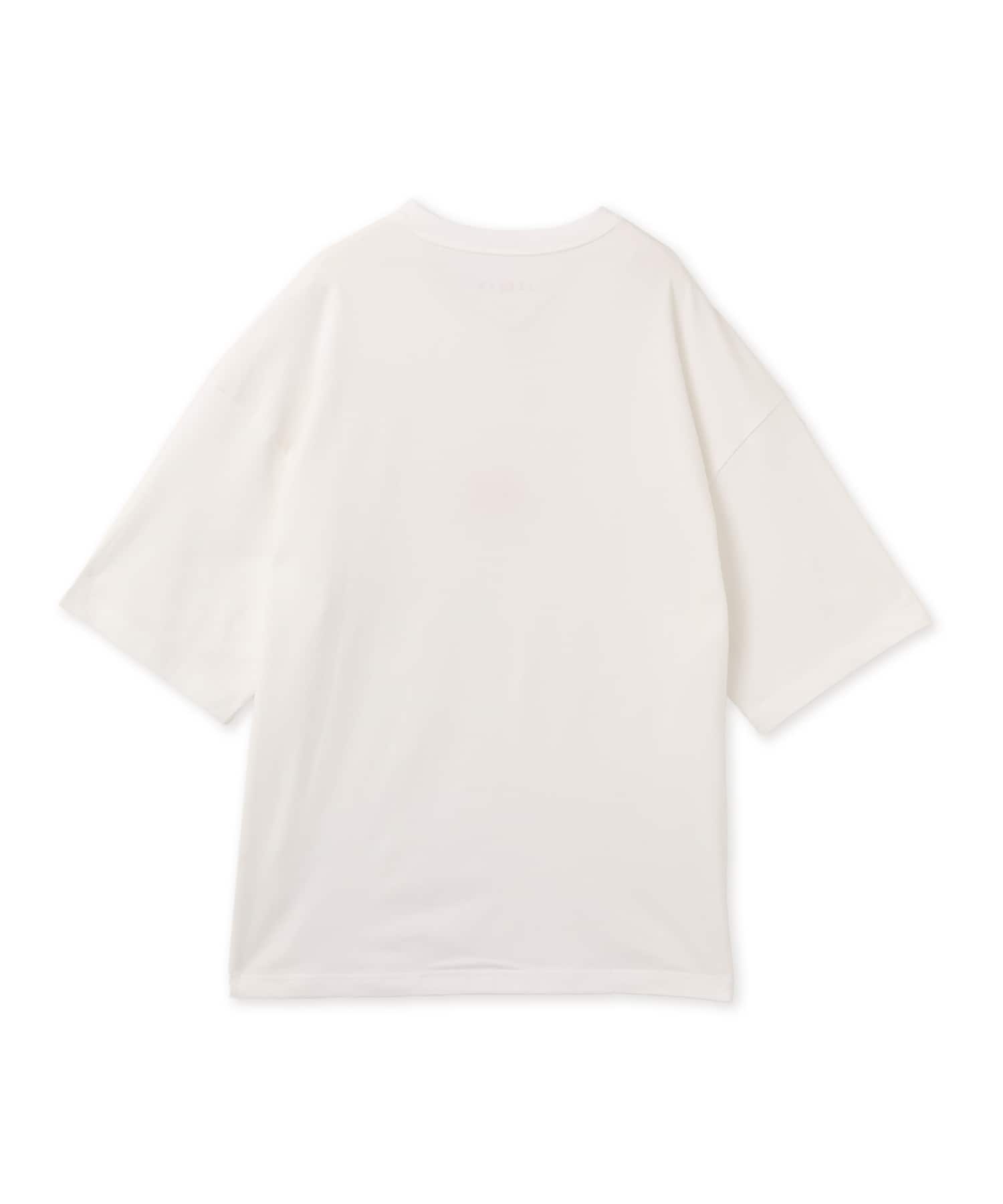 JORDAN BRAND M J FLT GFX OVSZ SS CREW WHITEの画像