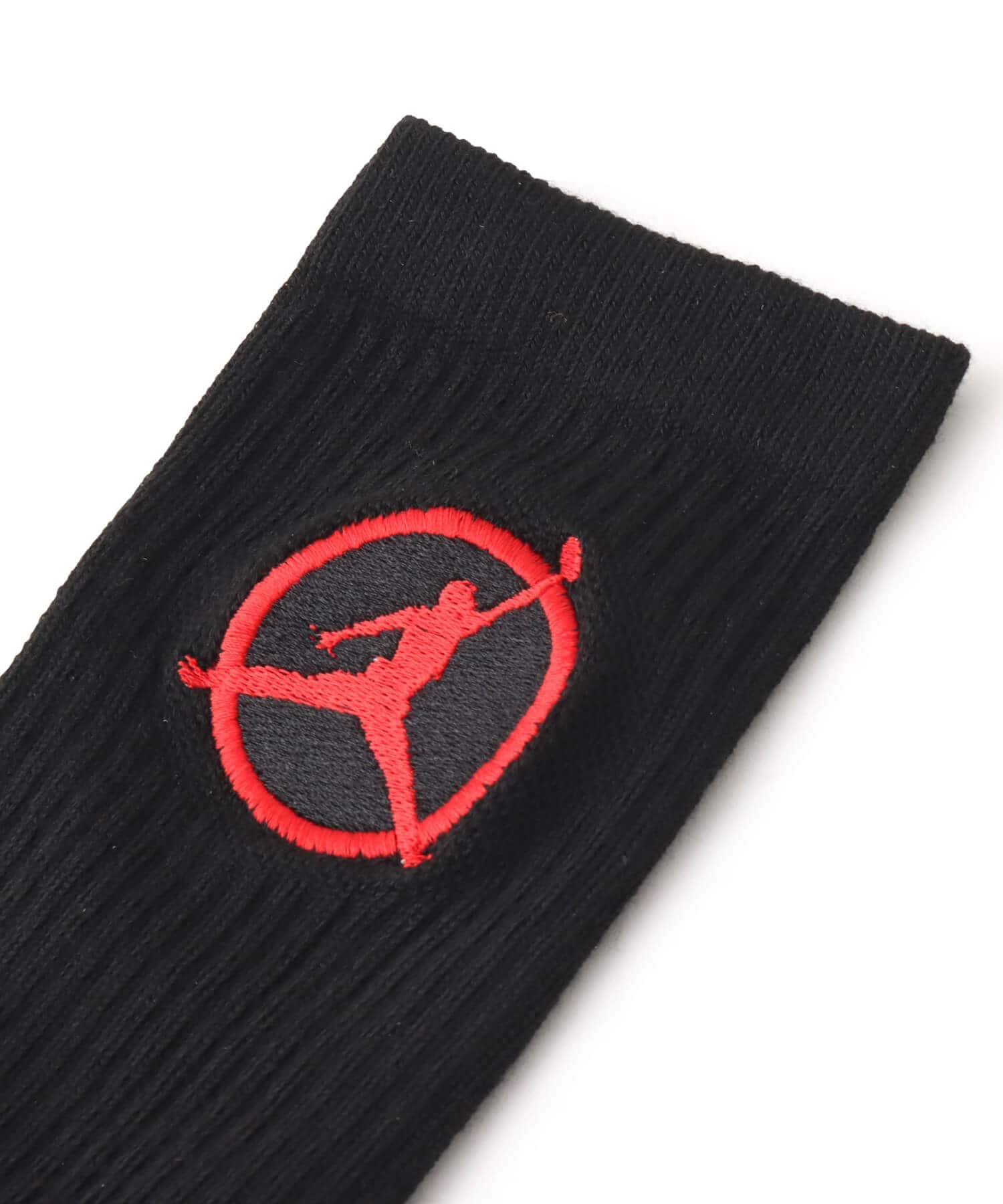 JORDAN BRAND U J ED PLY CRW 1PR - 144 FC BLACKの画像