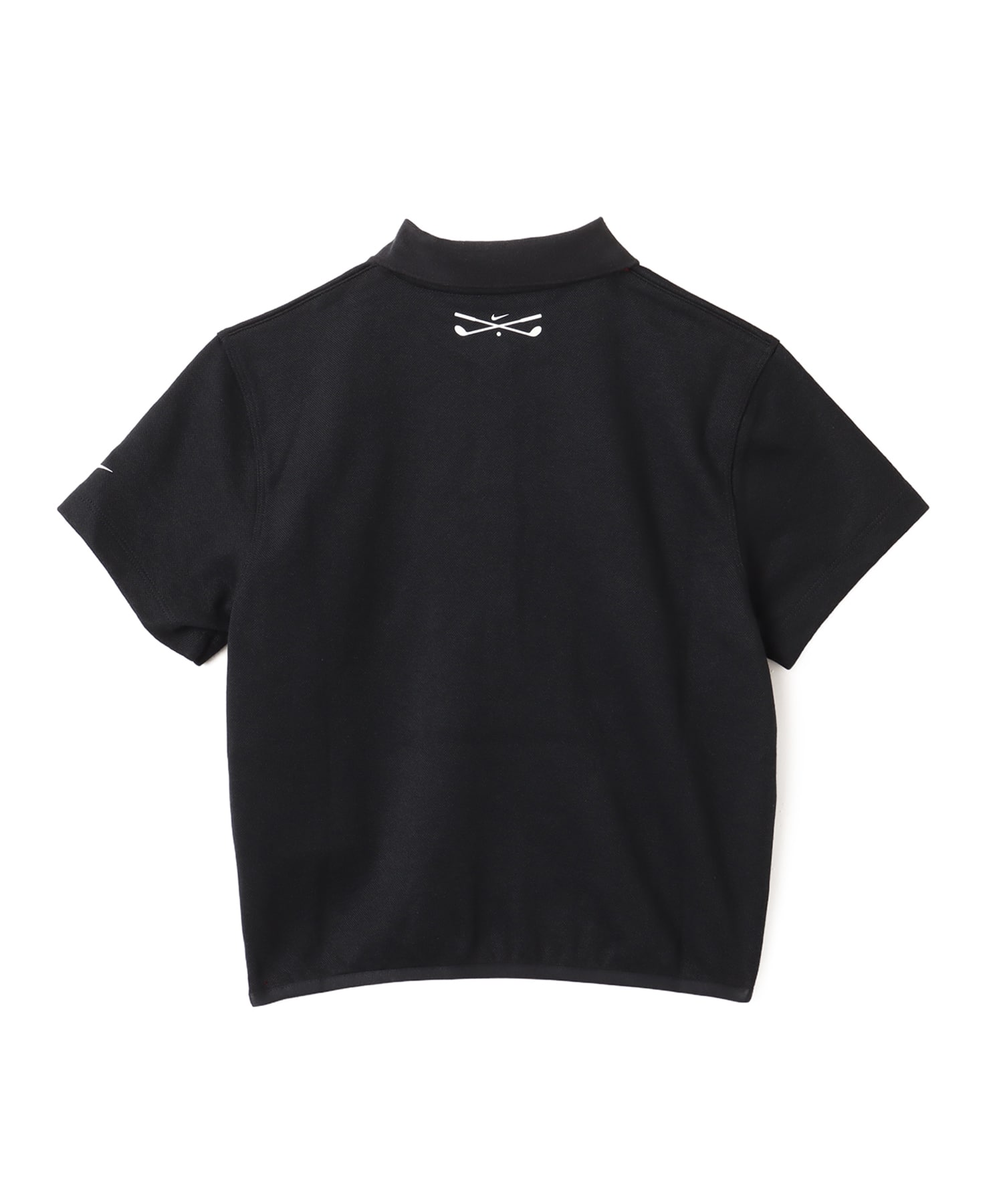 NIKE AS W NK GOLF SS POLO BLACK/SAILの画像