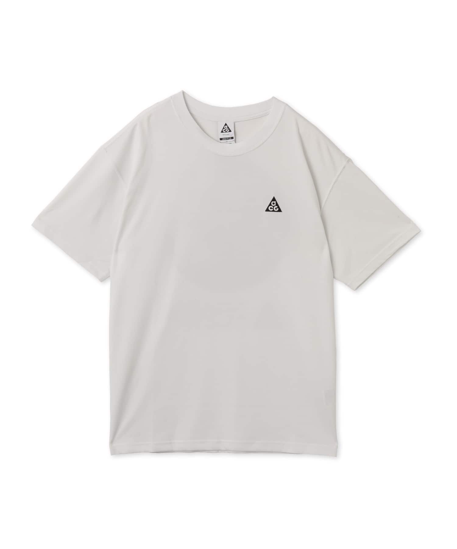 NIKE AS M ACG DF TEE LSE 12MO CAMP SUMMIT WHITEの画像