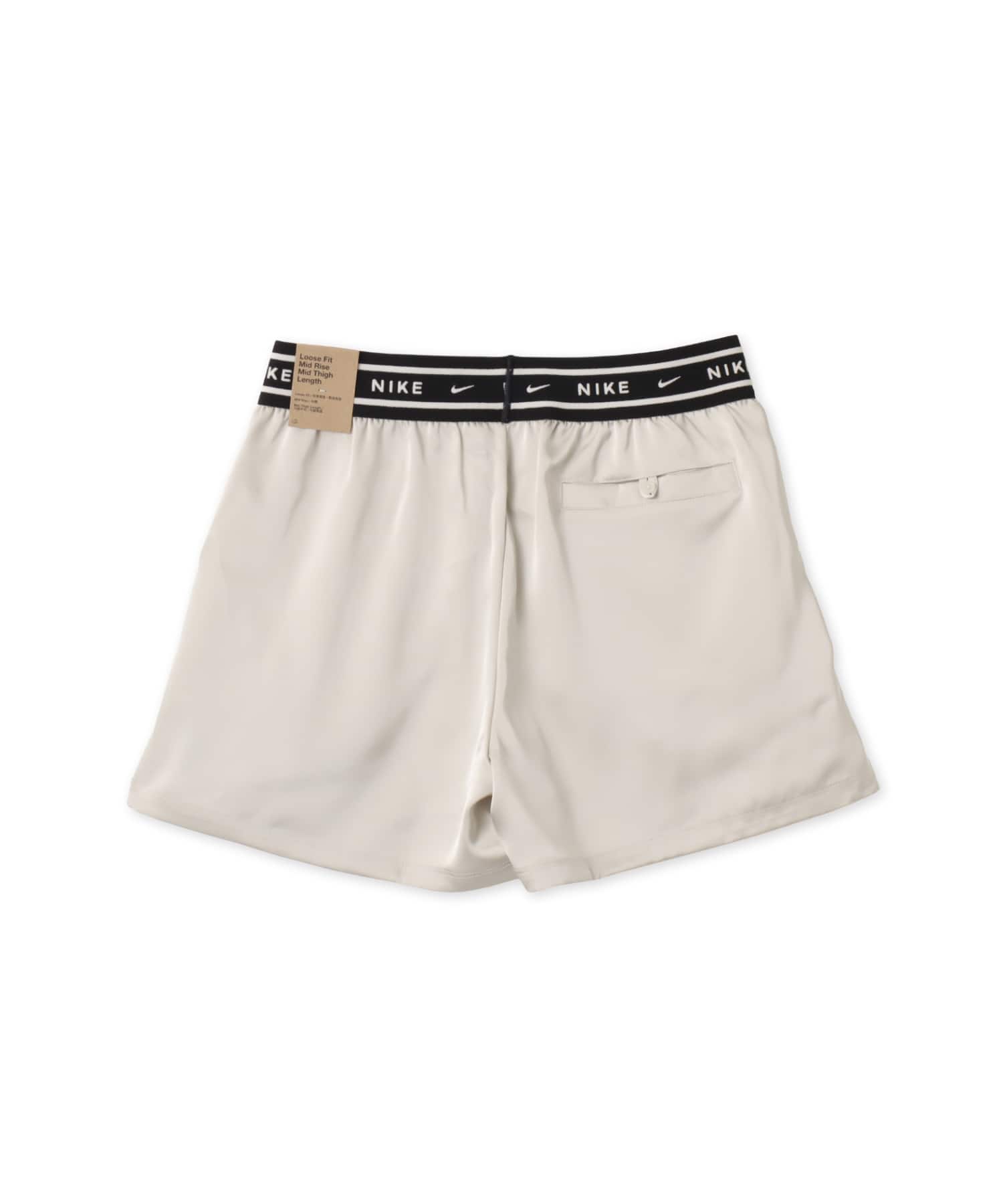 NIKE AS W NSW OFFLN WVN STN SHORT LIGHT BONE/(BLACK)の画像