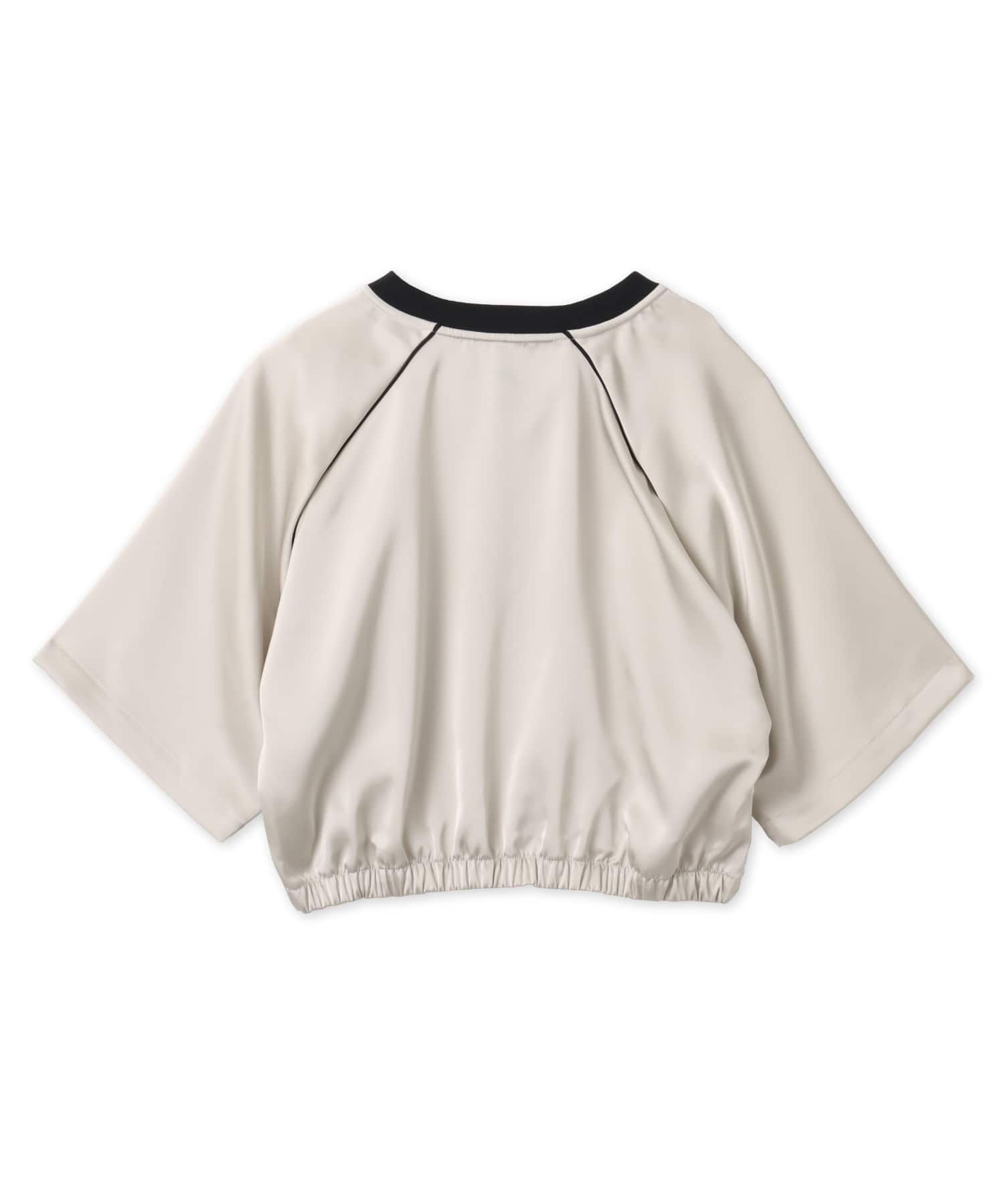 NIKE AS W NSW OFFLN WVN STN SS TOP LIGHT BONE/(BLACK)の画像