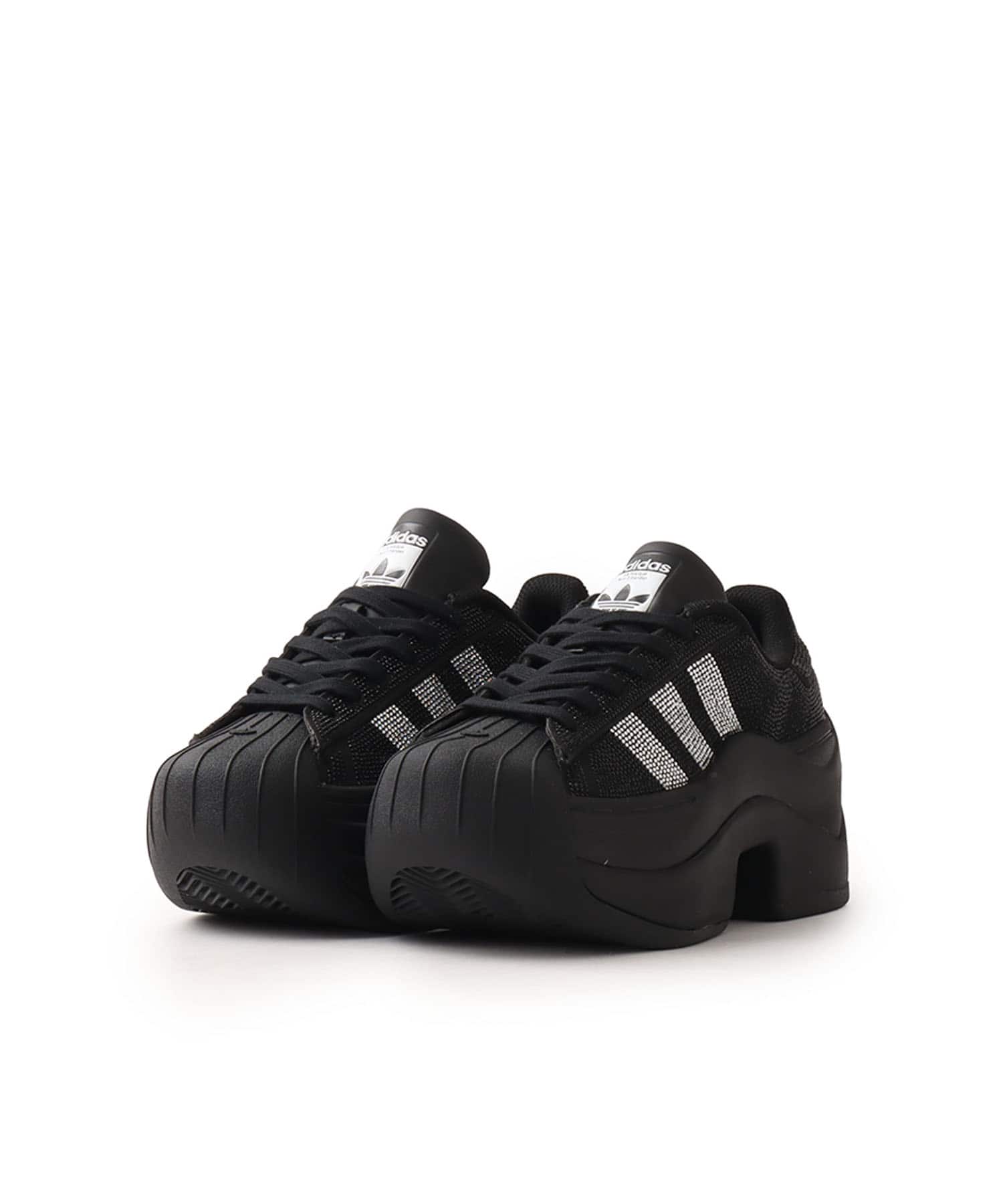 adidas SUPERSTAR BOLD CBLACK/SILVMT/FTWWHTの画像