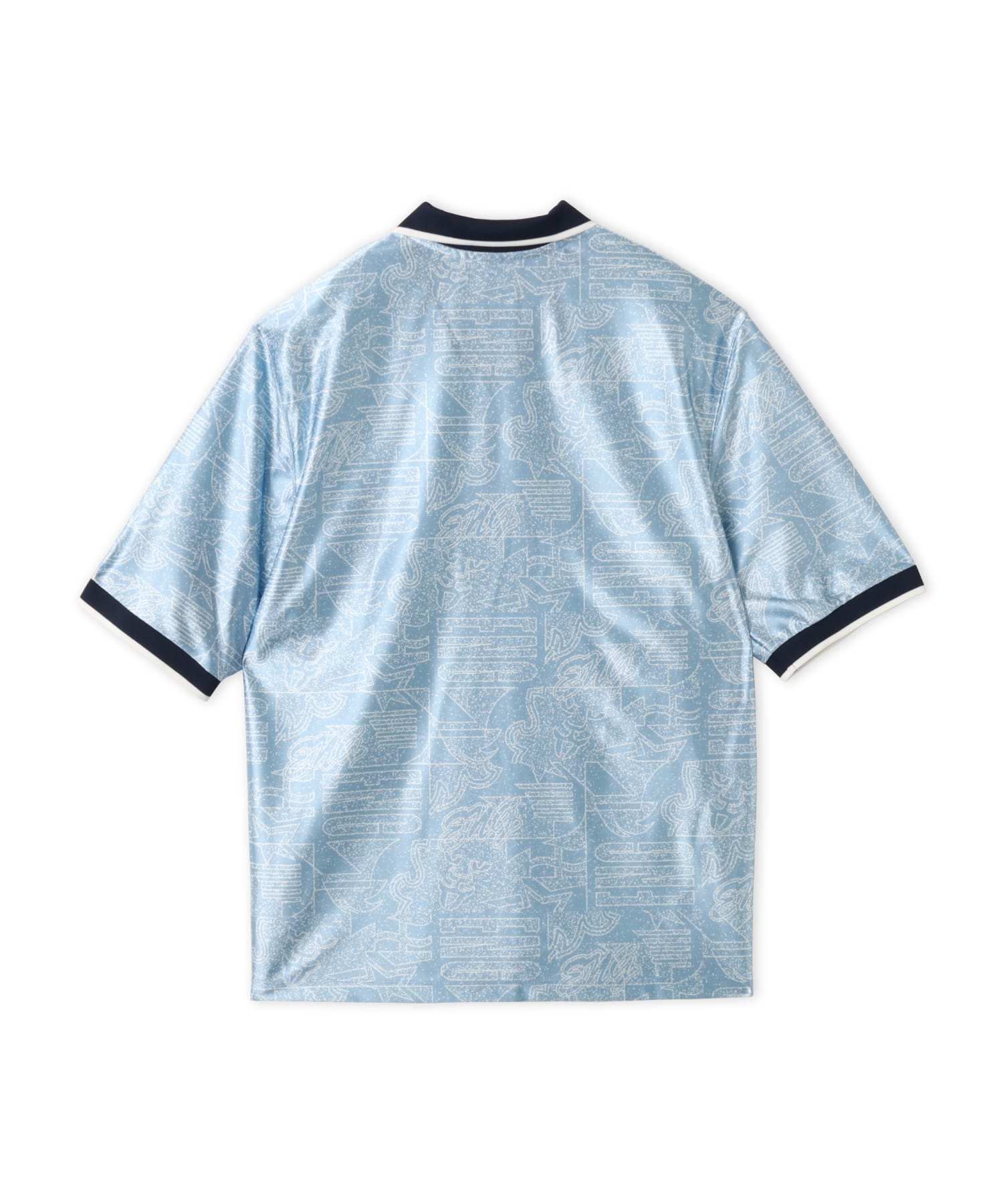 NIKE ENT M NK DF ENERGY TOP SS WORK BLUE/WHITE/(OBSIDIAN) (NO SPONSOR-PLYR)の画像