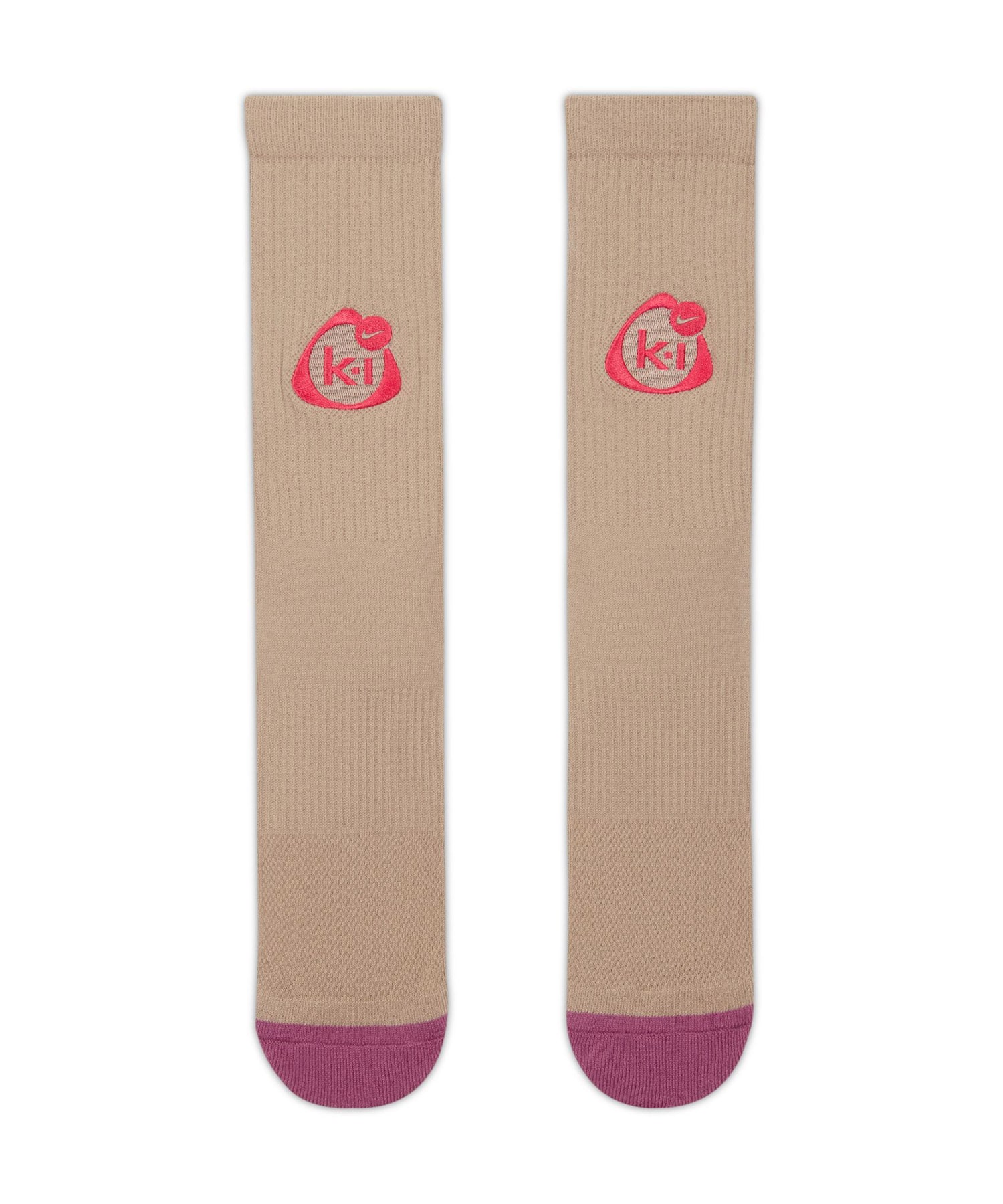 NIKE U NK ED CSH PLY CRW 1P-144 KOI KHAKI/LIGHT MULBERRY/FUSION REDの画像