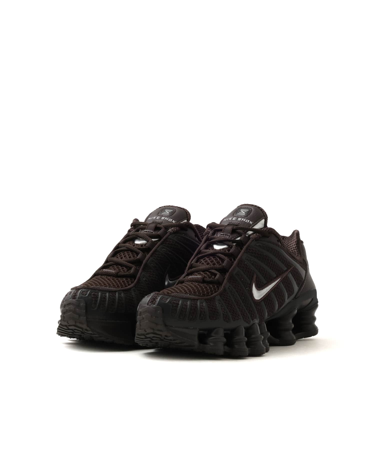 NIKE W SHOX TL VELVET BROWN/MTLC SILVERの画像