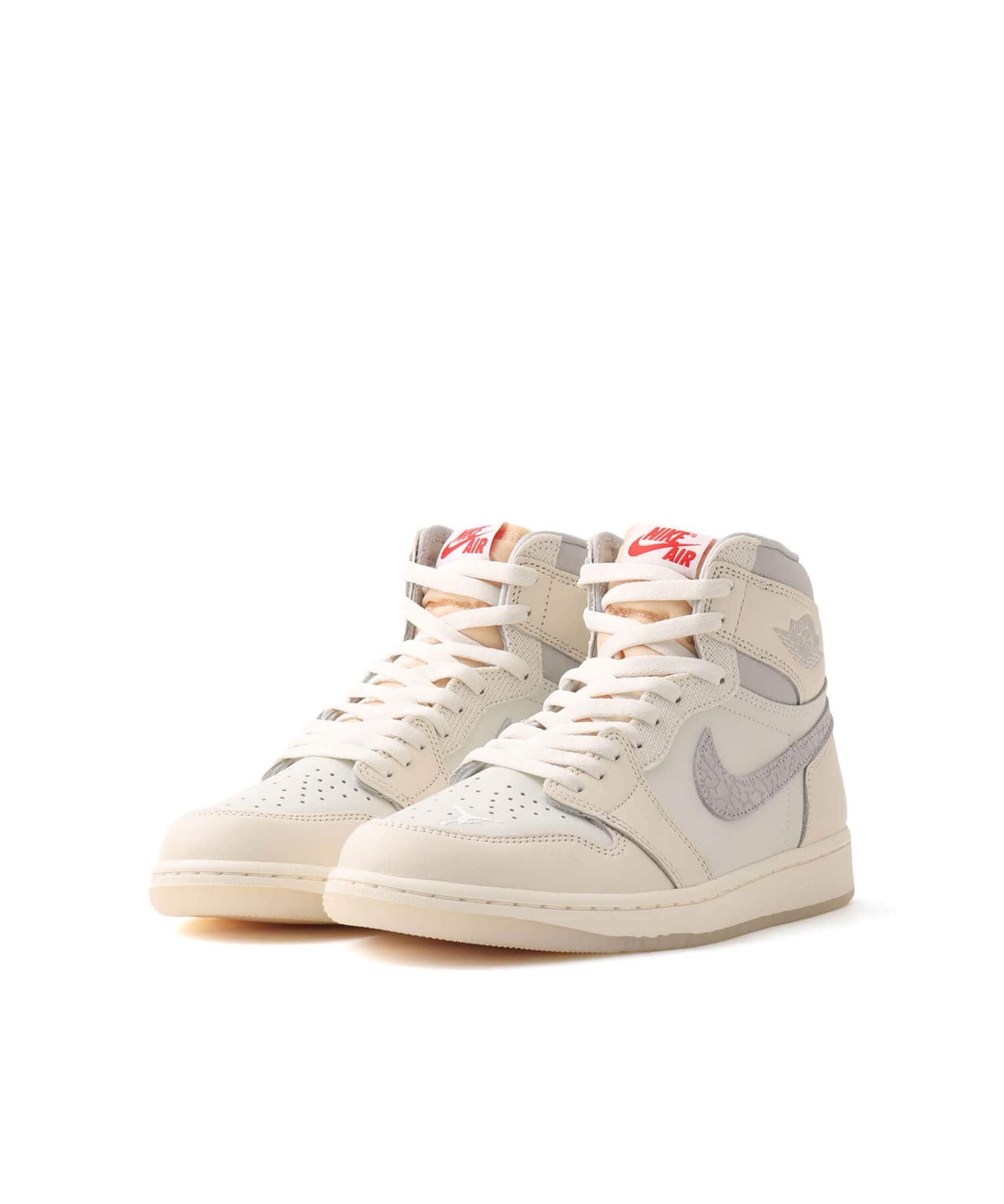 JORDAN BRAND AIR JORDAN 1 RETRO HIGH OG SAIL/UNIVERSITY RED-PALE IVORYの画像