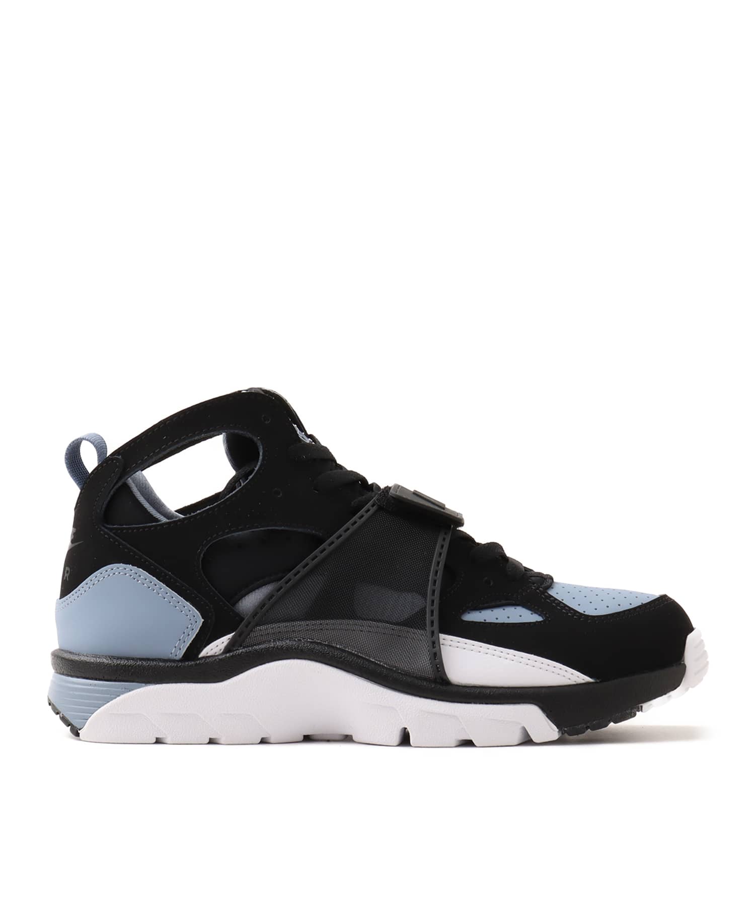 NIKE AIR TRAINER HUARACHE BLACK/COOL BLUE-WHITEの画像
