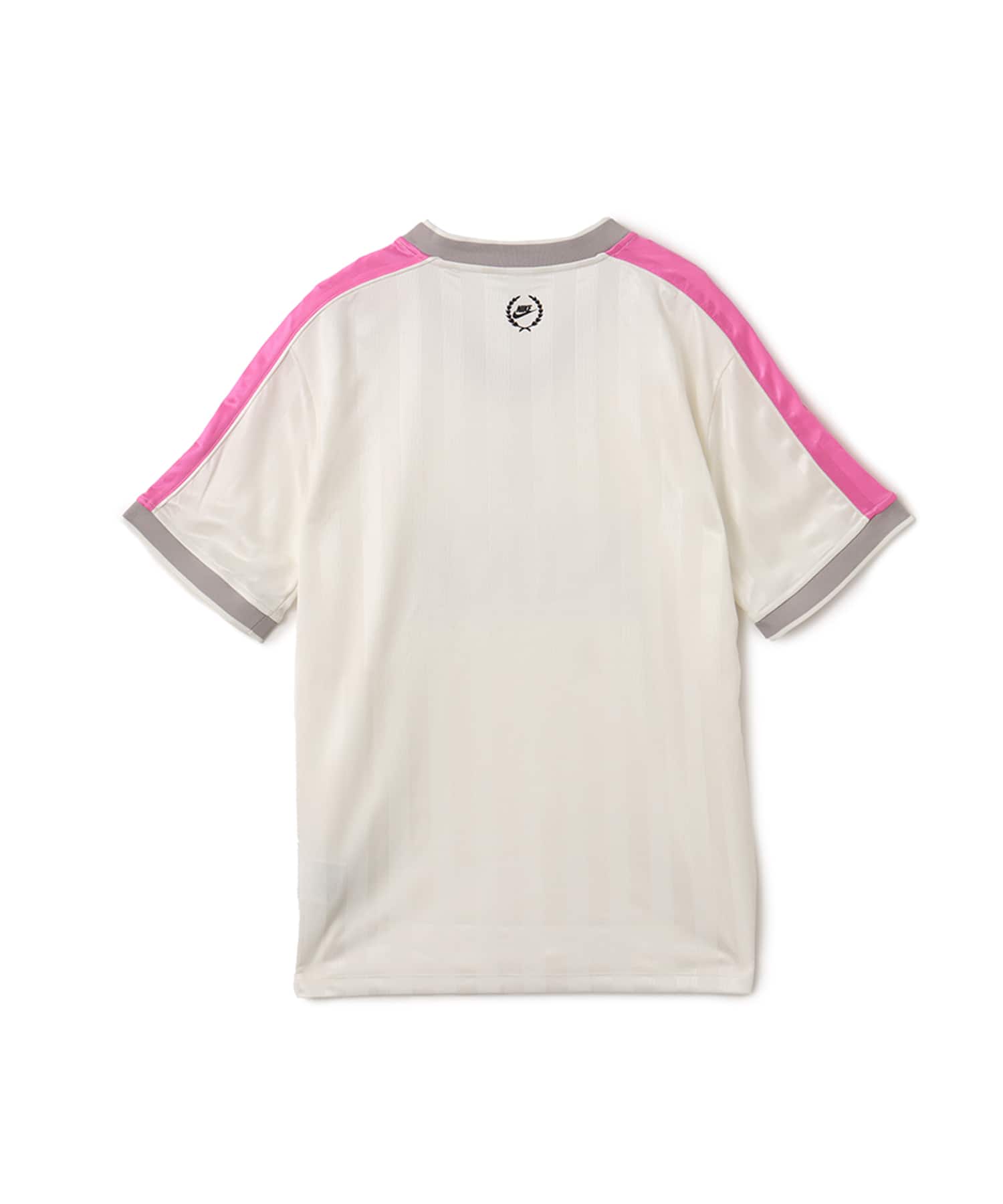 NIKE AS W NSW V NECK JERSEY SAIL/PLAYFUL PINK/COLLEGE GREY/BLACKの画像