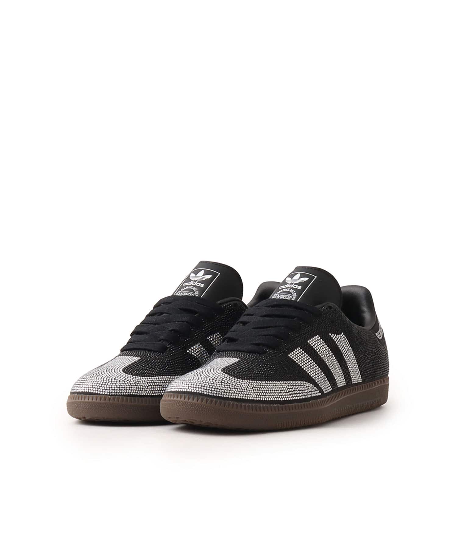 adidas SAMBA OG W CBLACK/CBLACK/FTWWHTの画像