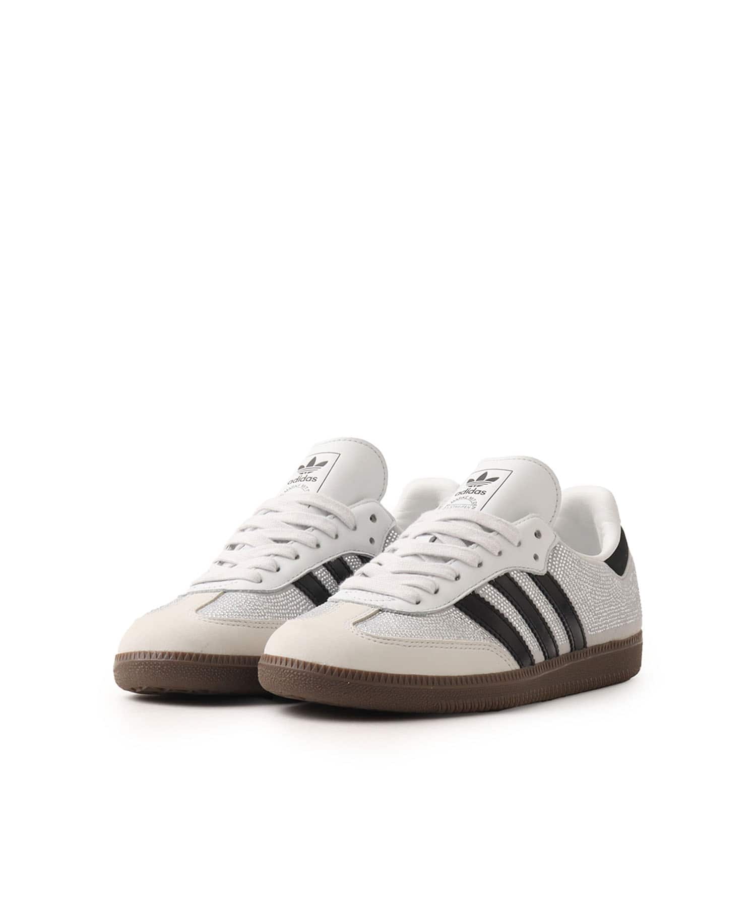 adidas SAMBA OG W CRYWHT/CWHITE/SILVMTの画像