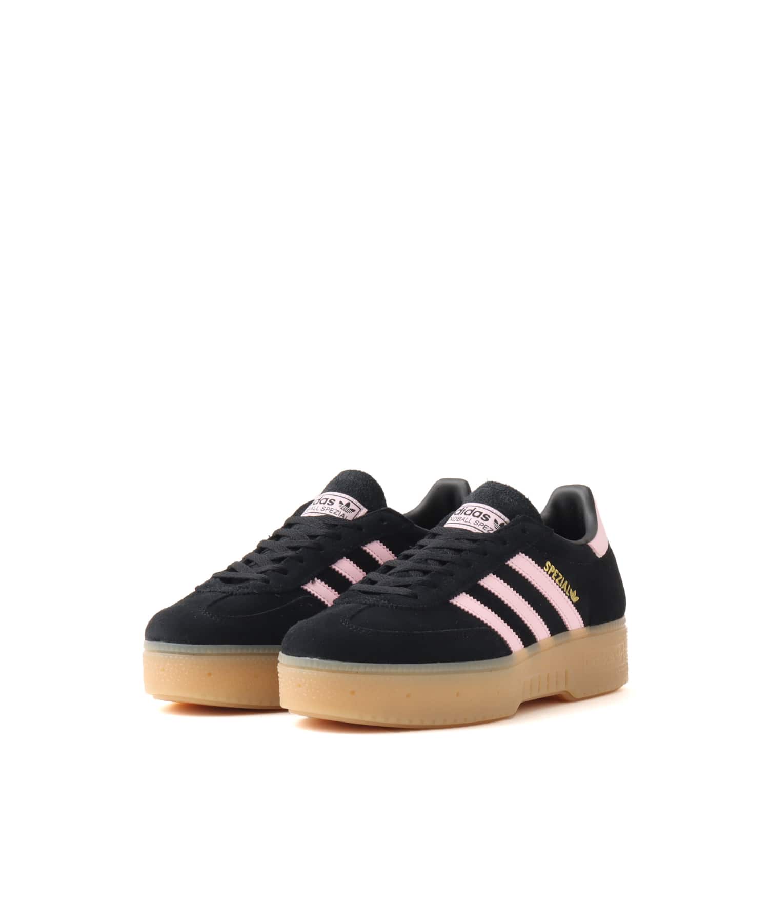 adidas HANDBALL SPEZIAL BOLD W CBLACK/CLPINK/GUM3の画像