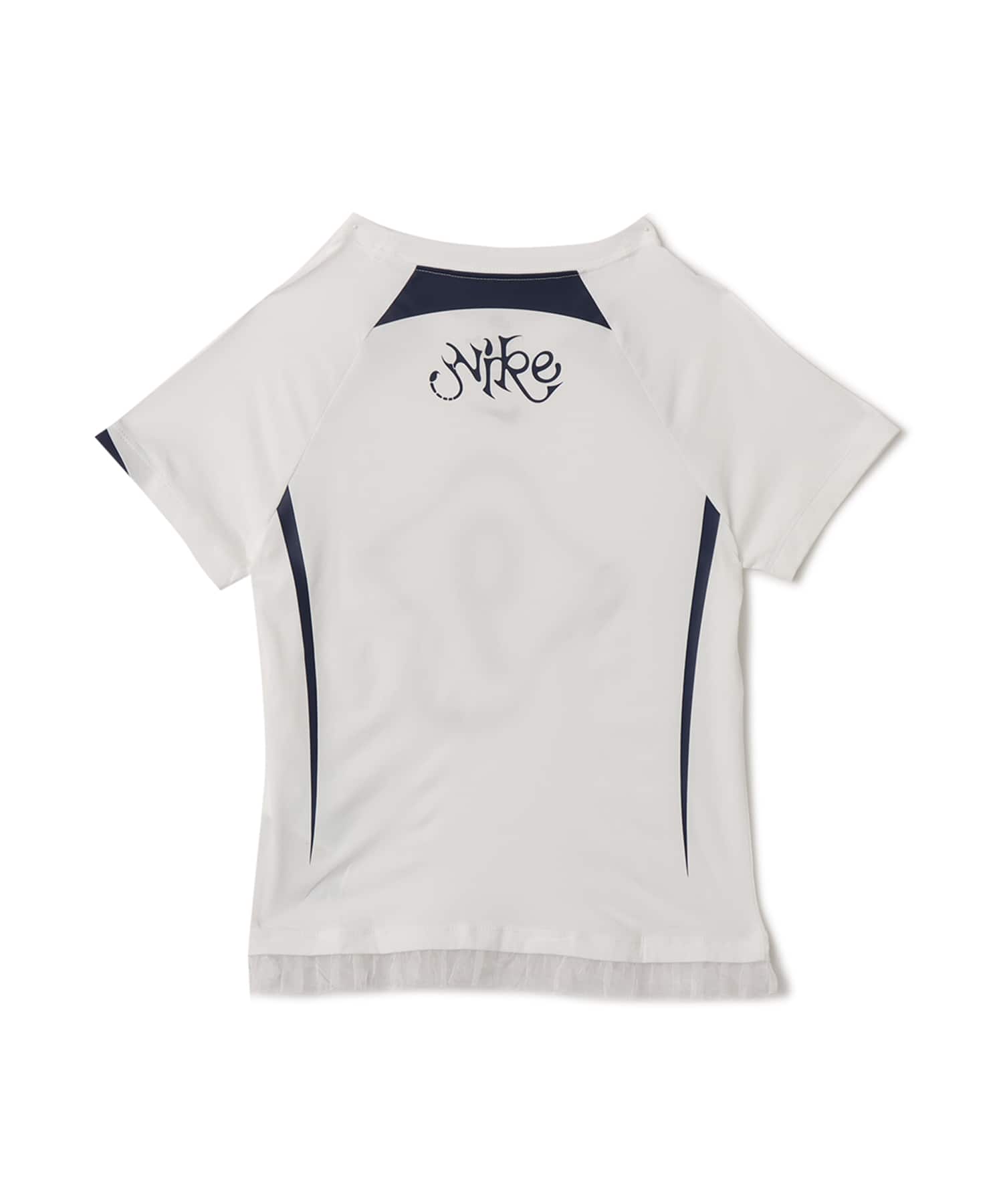 NIKE AS W NSW NK CHLL KNT TEE GCEL WHITEの画像