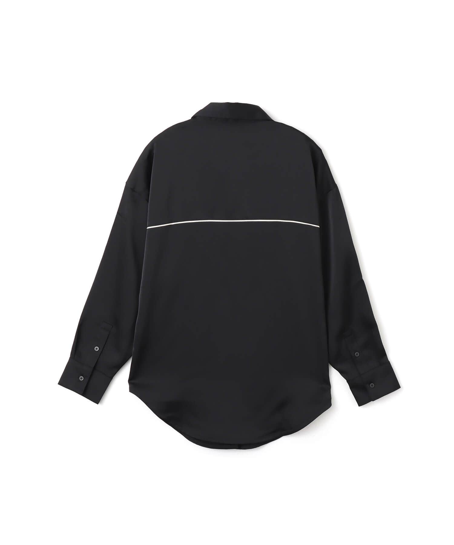 NIKE AS W NSW OFFLN WVN STN LS TOP BLACKの画像