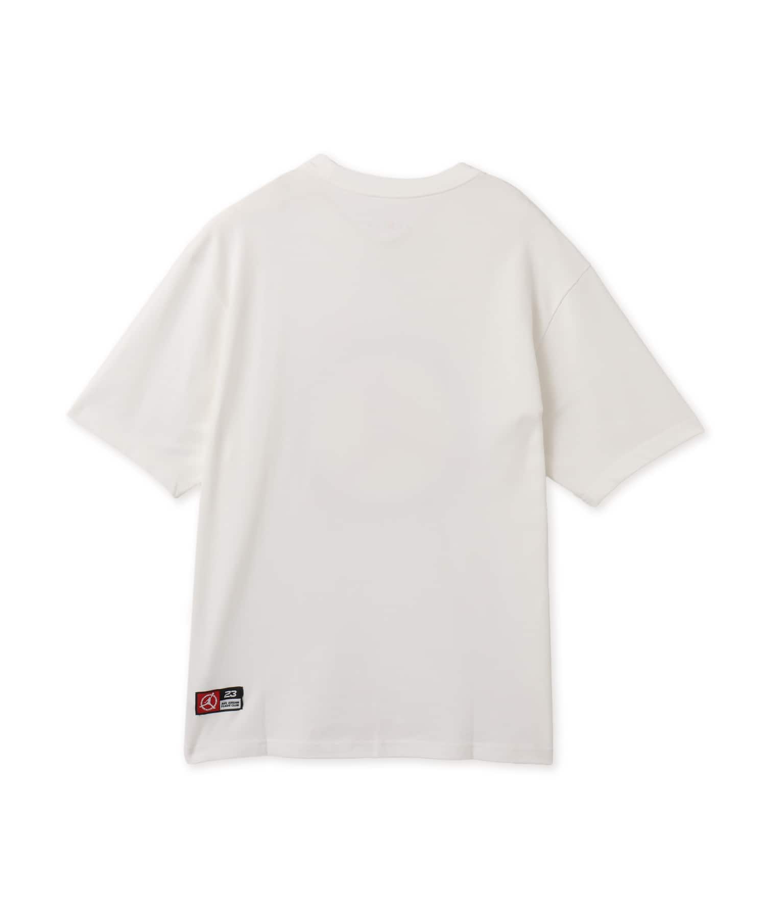 JORDAN BRAND M J AJ FLT CLB SS CREW WHITE/(UNIVERSITY RED)の画像