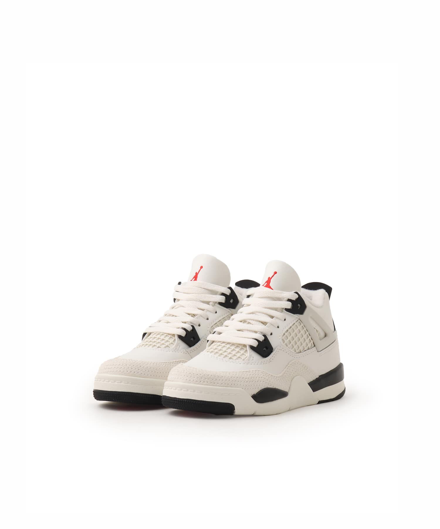 JORDAN BRAND JORDAN 4 RETRO OG FC (PS) SAIL/BLACK-UNIVERSITY REDの画像