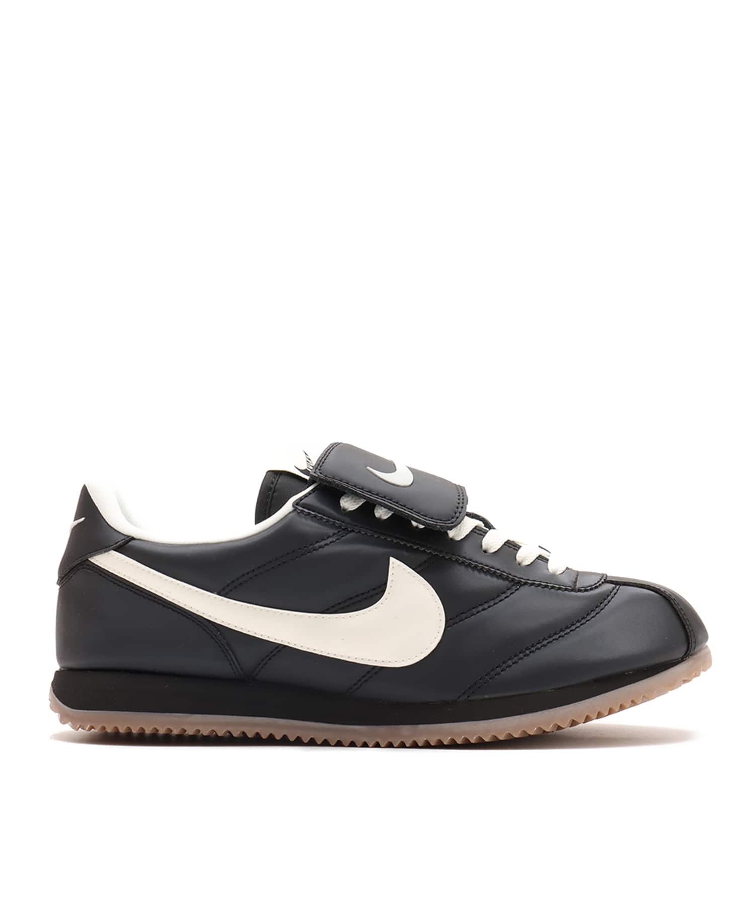 NIKE CORTEZ SE BLACK/SAIL-GUM DARK BROWN-MTLC DARK GREYの画像